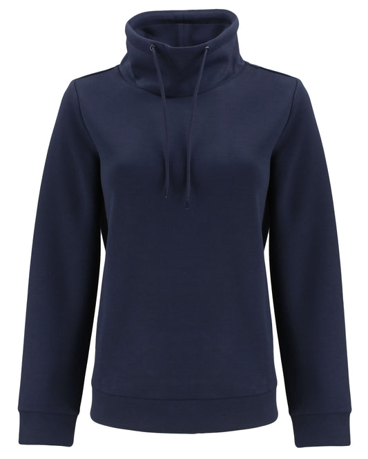 Clique Haven Recycled Womens High Collar Pullover Sweatshirt