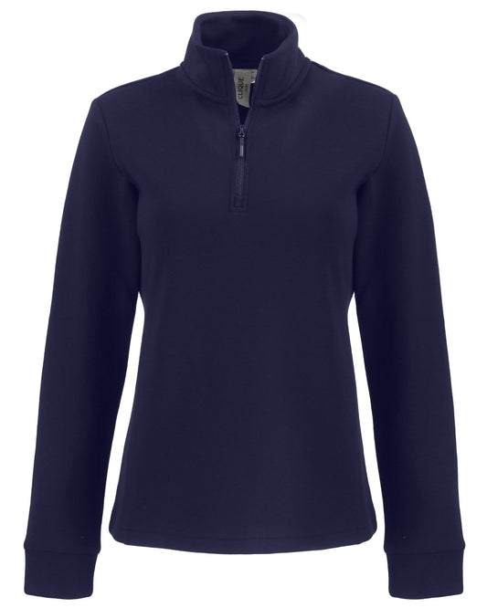 Clique Haven Recycled Womens Quarter Zip Sweatshirt