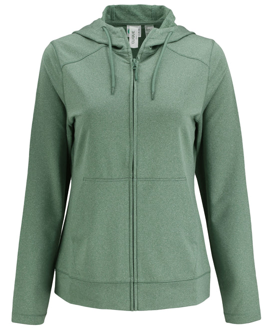 Clique Dash Recycled Womens Full Zip Hooded Sweatshirt