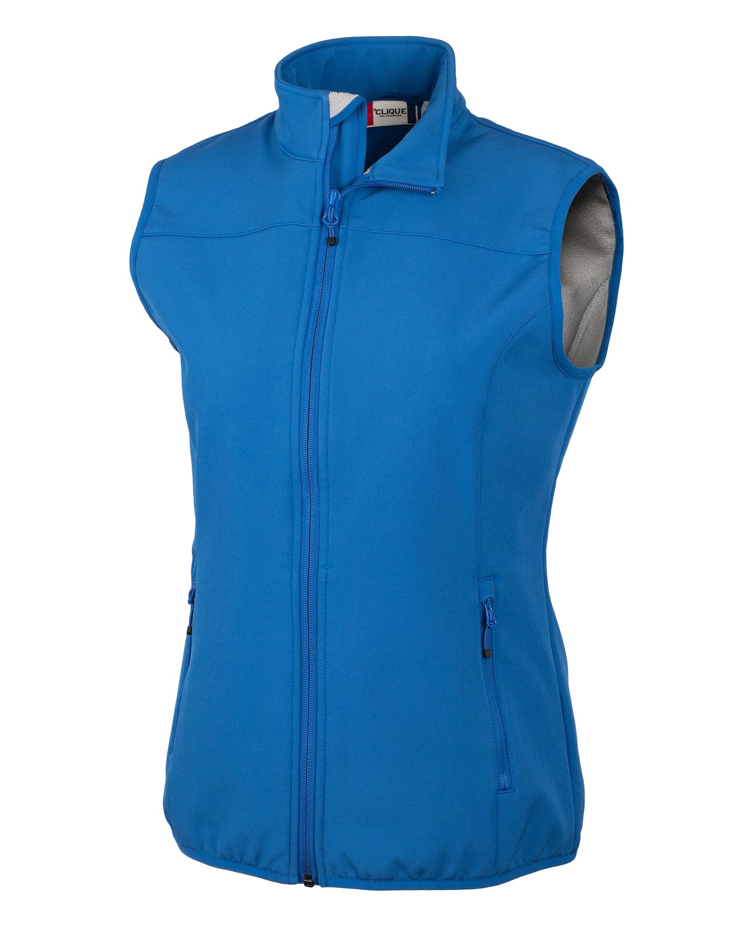Clique Trail Recycled Stretch Softshell Womens Full Zip Vest