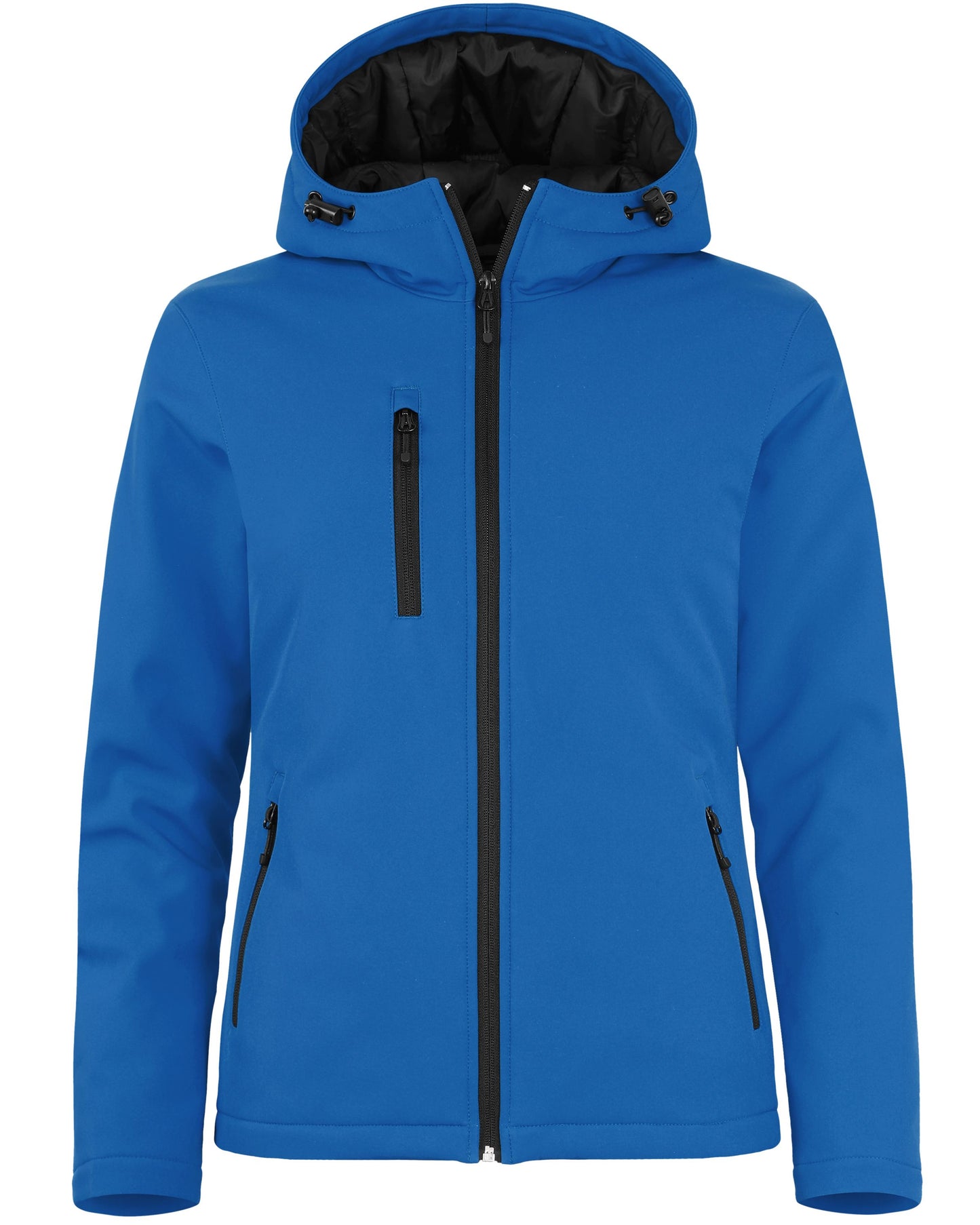 Clique Equinox Insulated Softshell Womens Full Zip Hooded Jacket