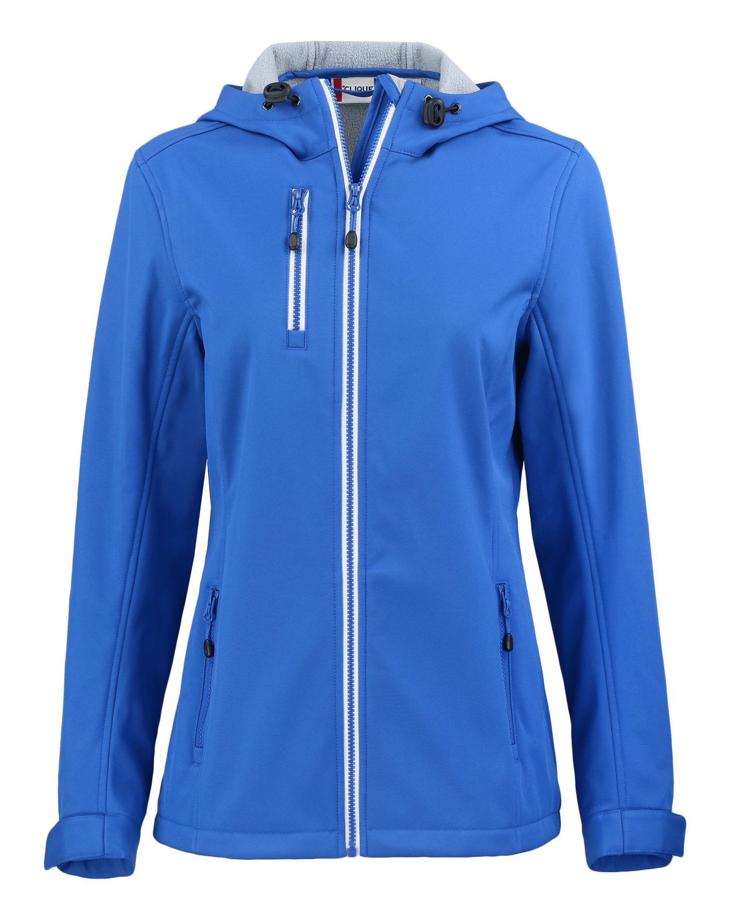 Clique Telemark Recycled Stretch Softshell Womens Full Zip Hooded Jacket