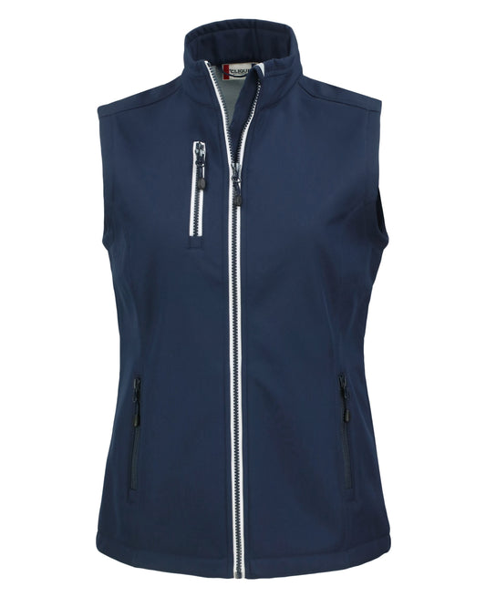 Clique Telemark Recycled Stretch Softshell Womens Full Zip Vest