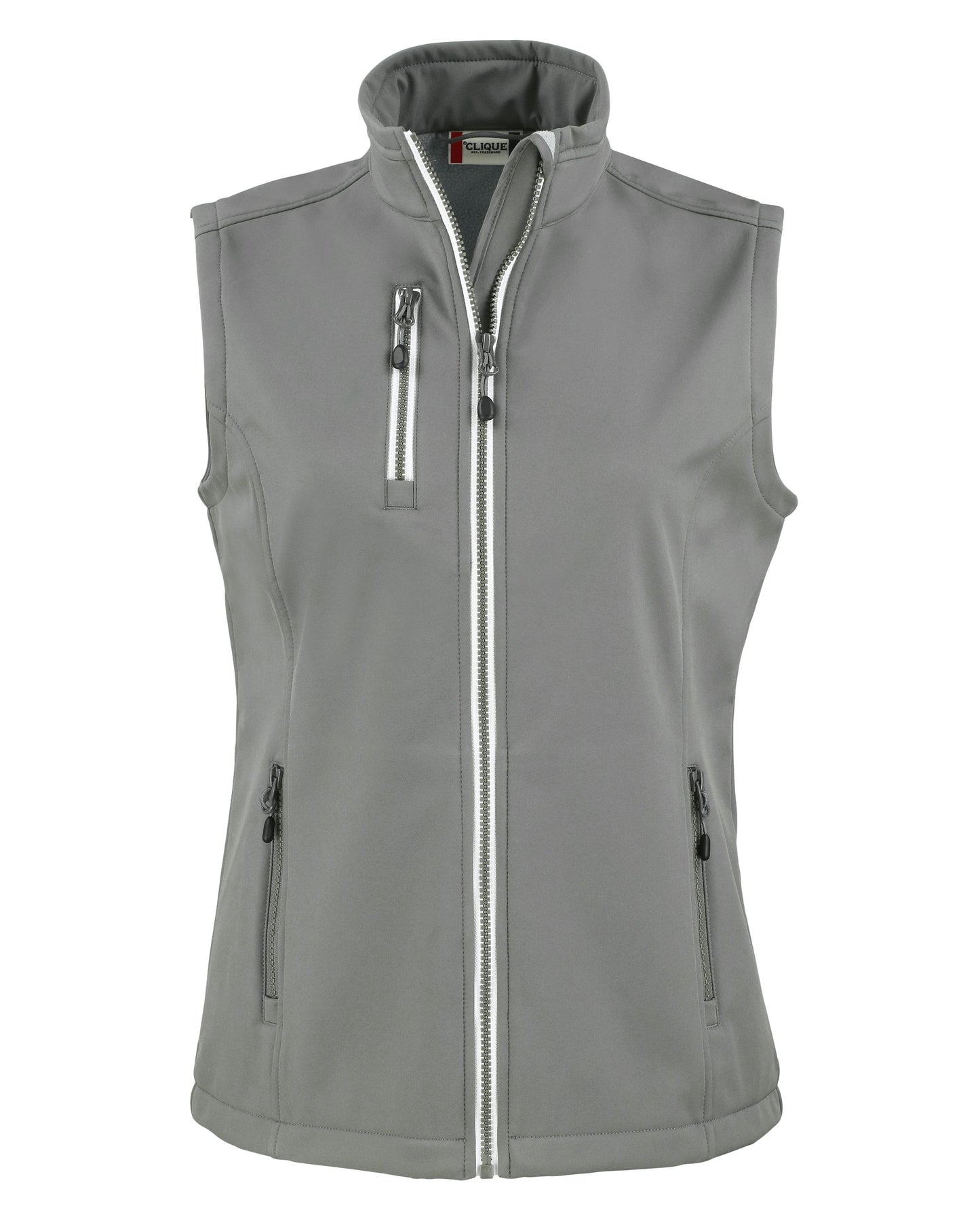 Clique Telemark Recycled Stretch Softshell Womens Full Zip Vest