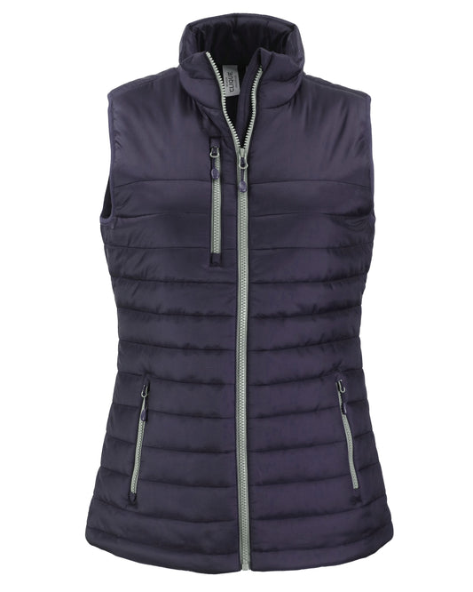 Clique Valhalla Recycled Insulated Puffer Womens Full Zip Vest