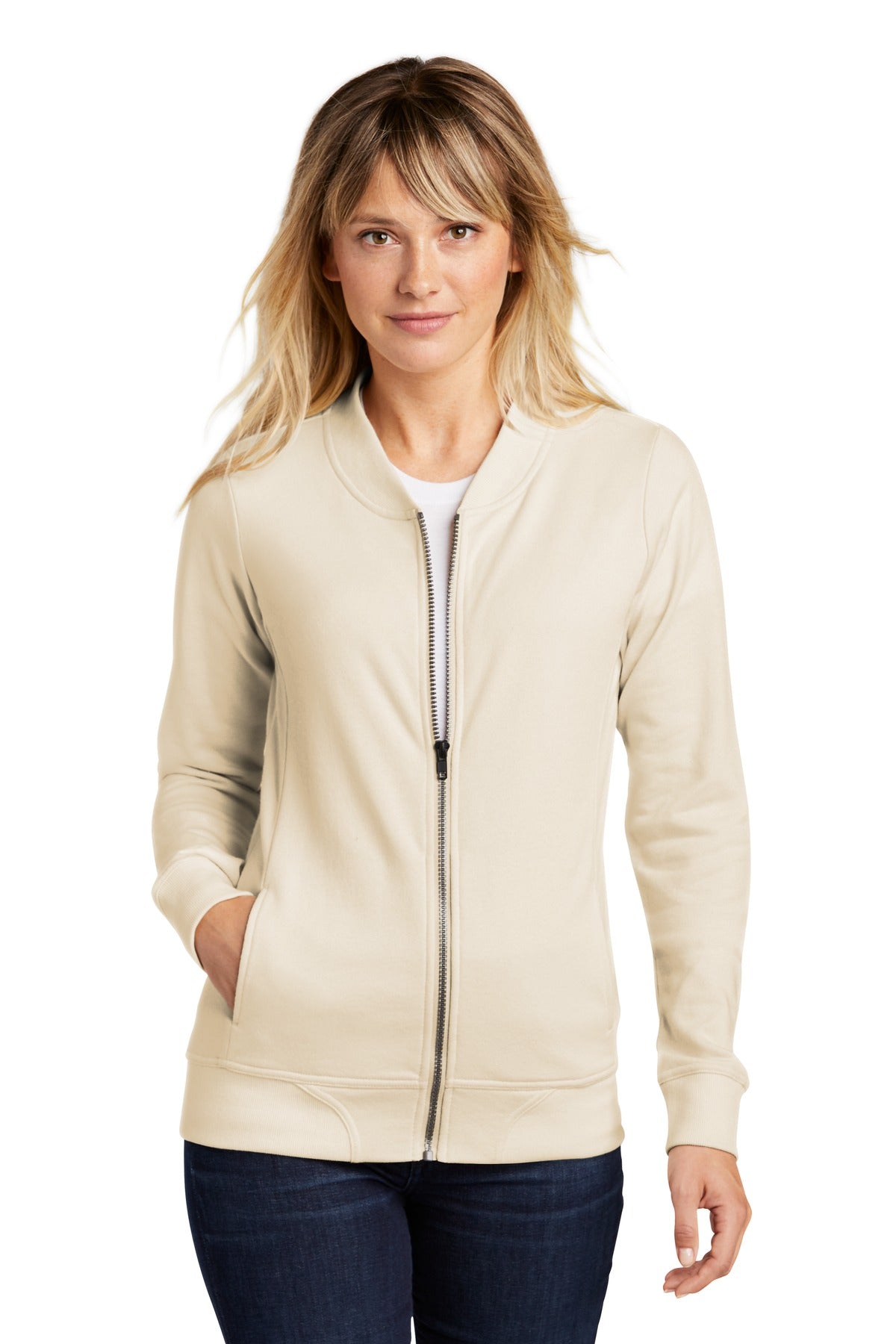 Sport-Tek ? Women's Lightweight French Terry Bomber LST