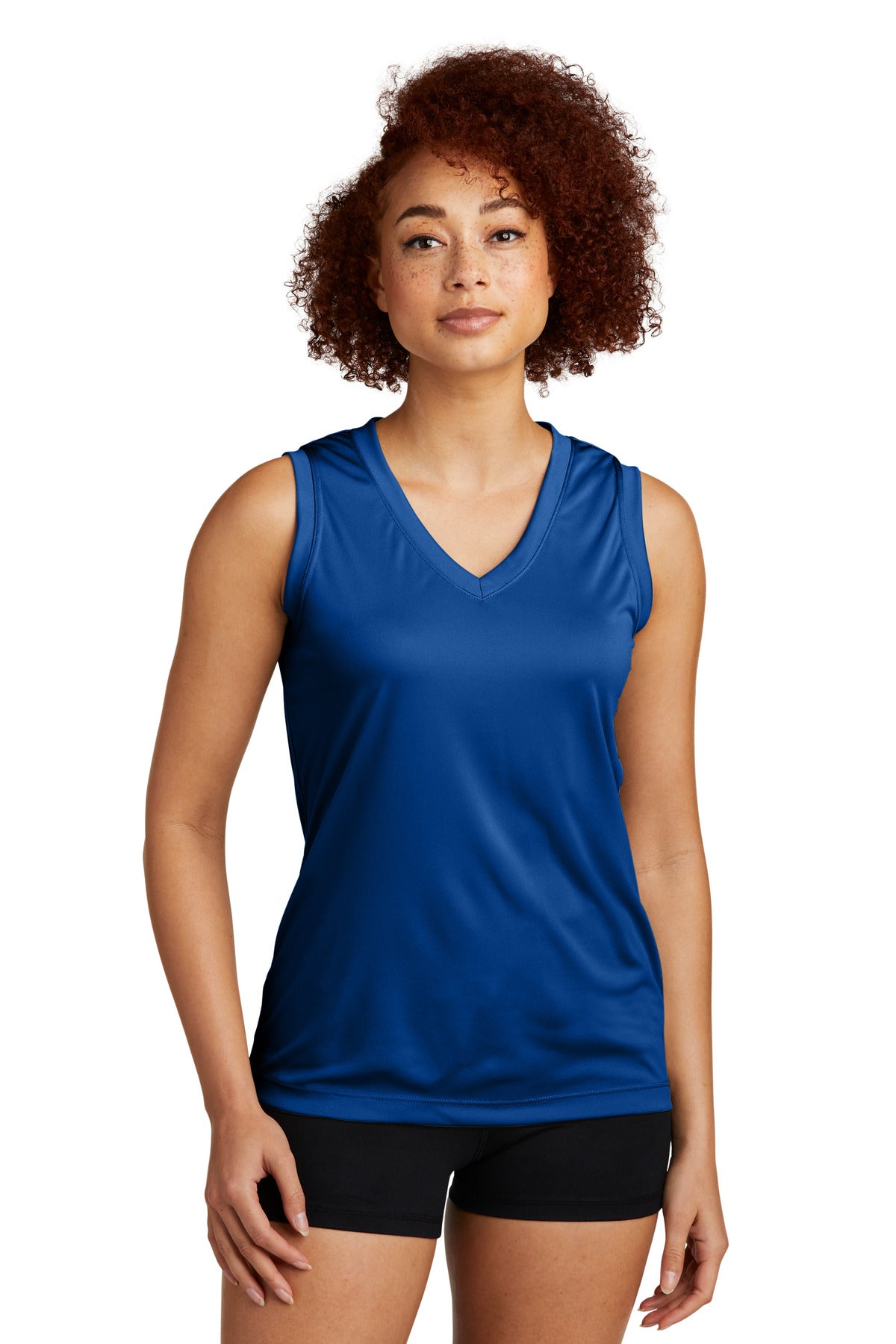 Sport-Tek? Women's Sleeveless PosiCharge? Competitor? V-Neck LST352