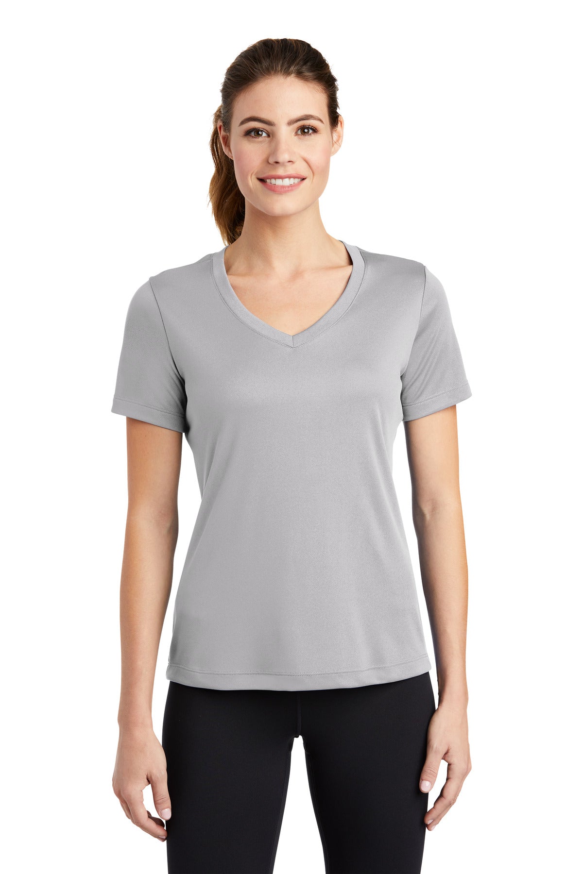 Sport-Tek? Women's PosiCharge? Competitor? V-Neck Tee.
