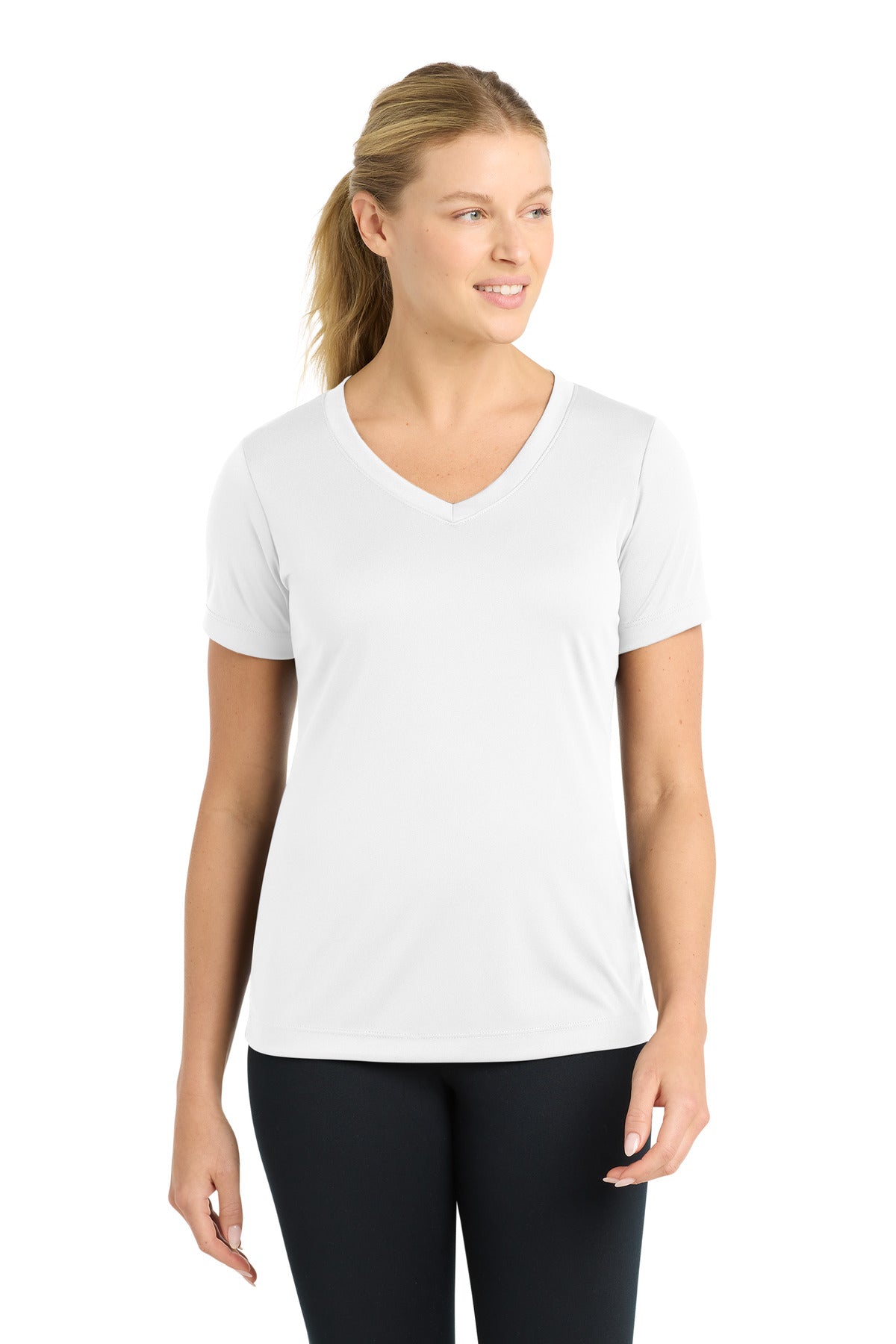 Sport-Tek® Women's PosiCharge® Competitor™ V-Neck Tee