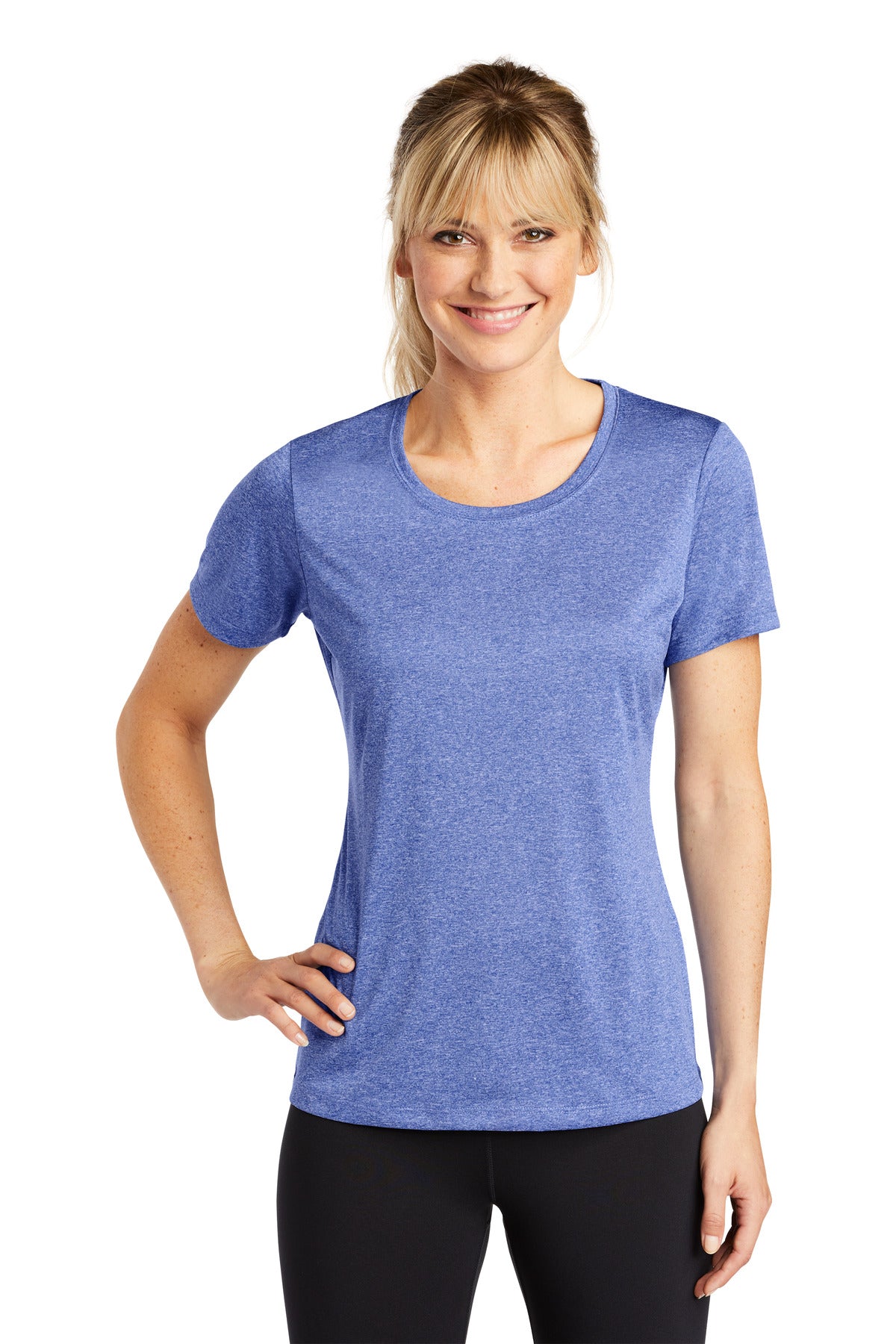 Sport-Tek? Women's Heather Contender? Scoop Neck Tee. L