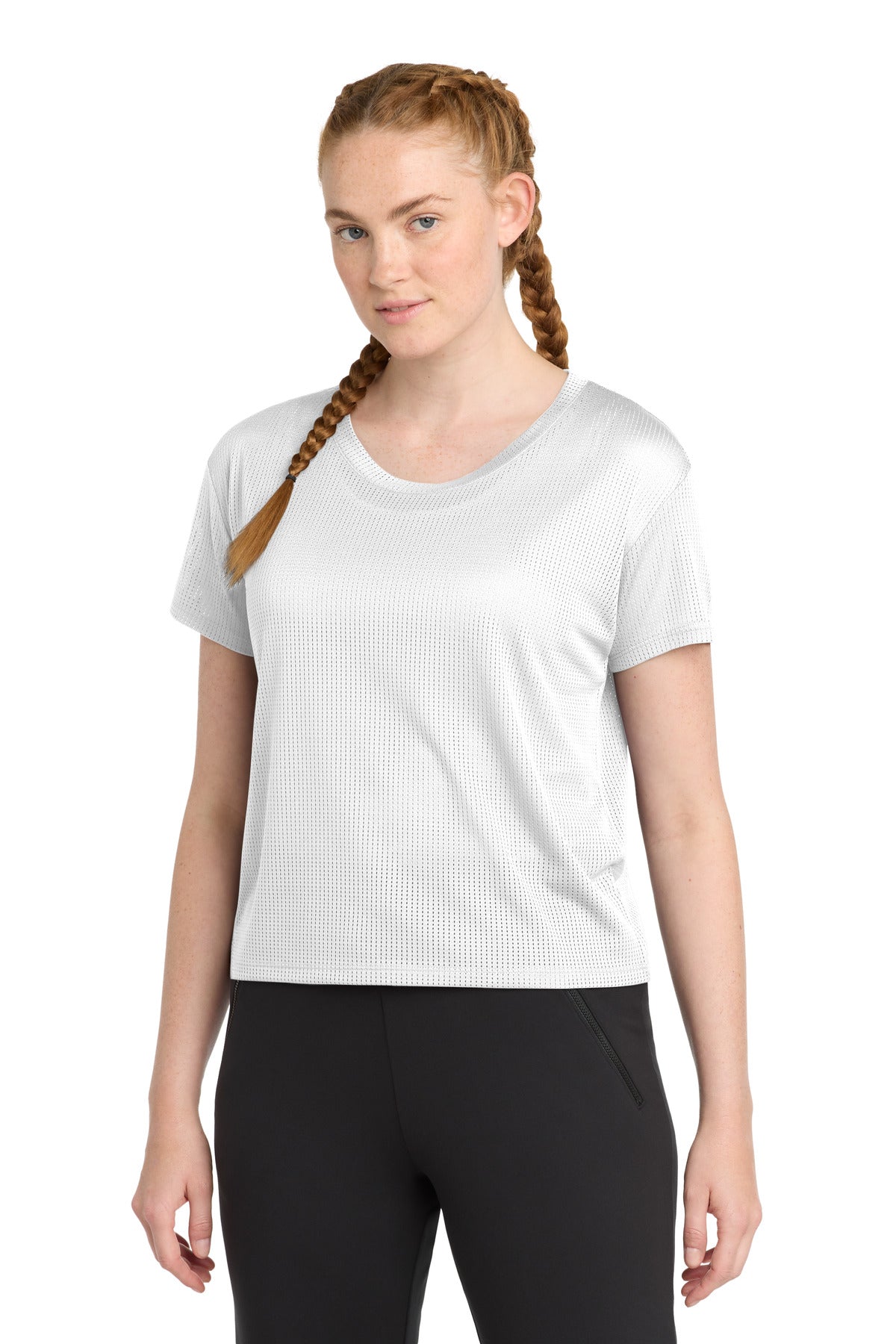 Sport-Tek ® Women's PosiCharge ® Draft Crop Tee