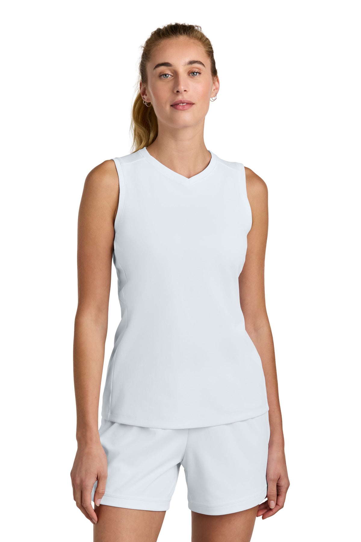 Sport-Tek® Women's Club Sleeveless V-Neck