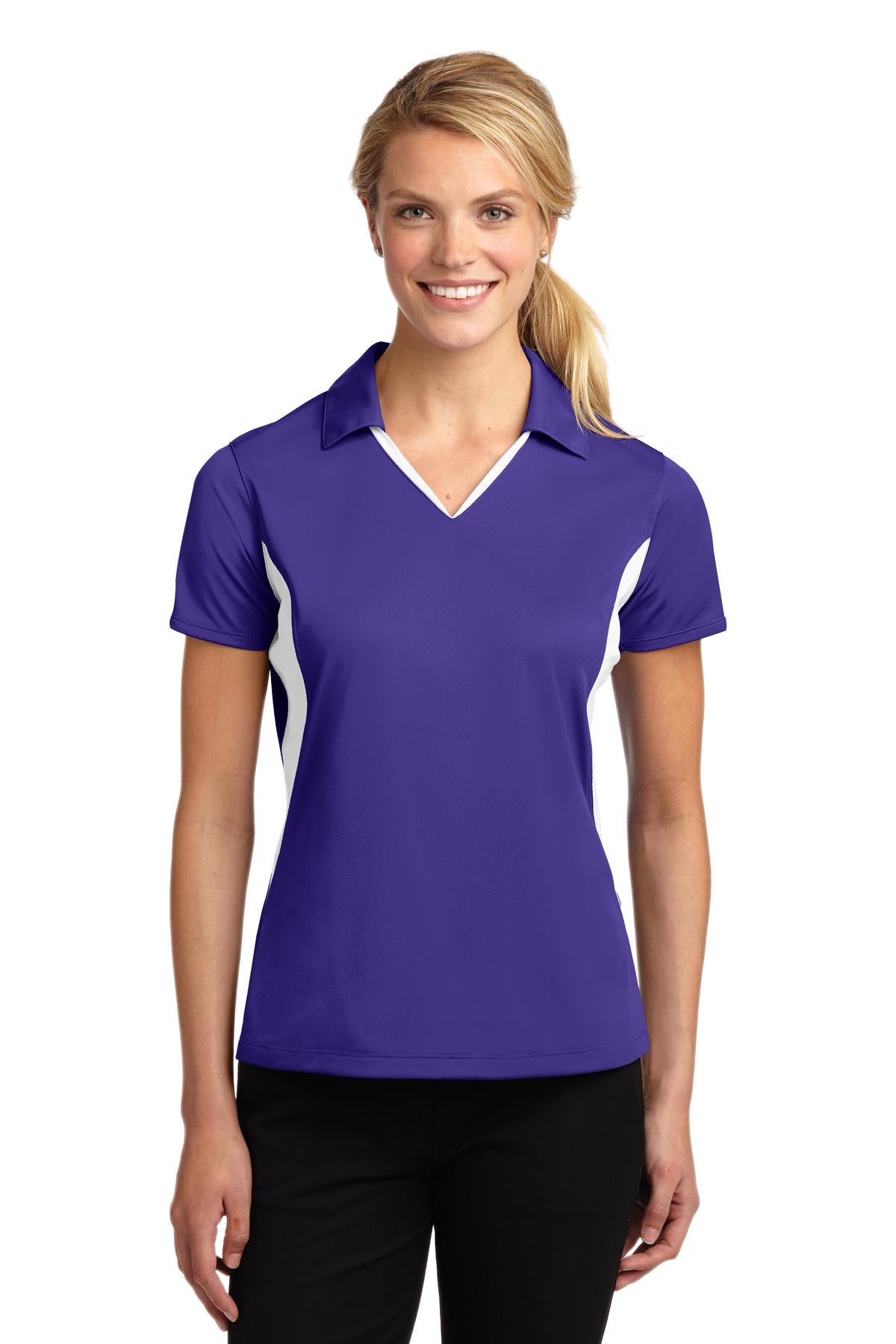 Sport-Tek? Women's Side Blocked Micropique Sport-Wick?