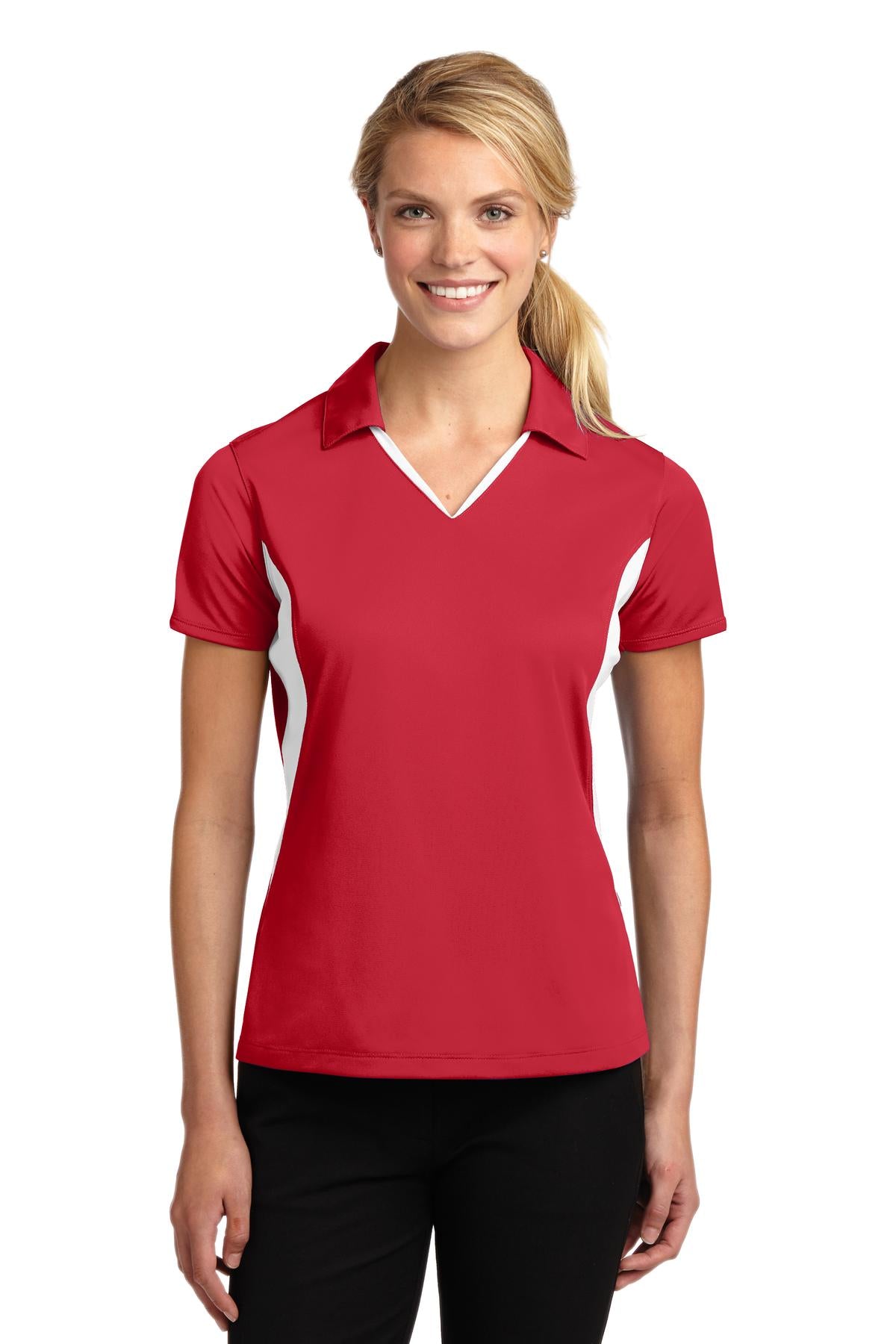 Sport-Tek? Women's Side Blocked Micropique Sport-Wick?