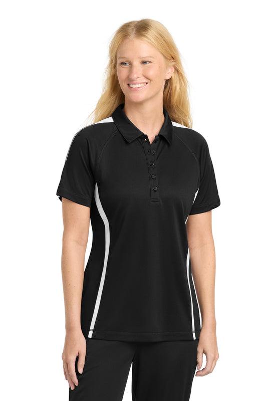 Sport-Tek® Women's PosiCharge® Micro-Mesh Colorblock Polo