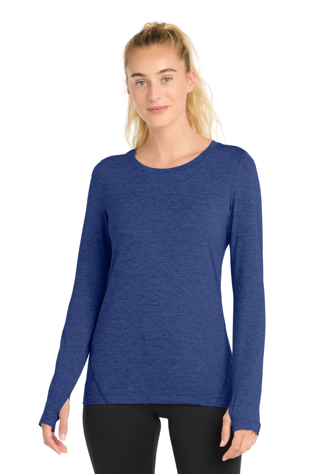 Sport-Tek ® Women's Exchange 1.5 Long Sleeve Crew