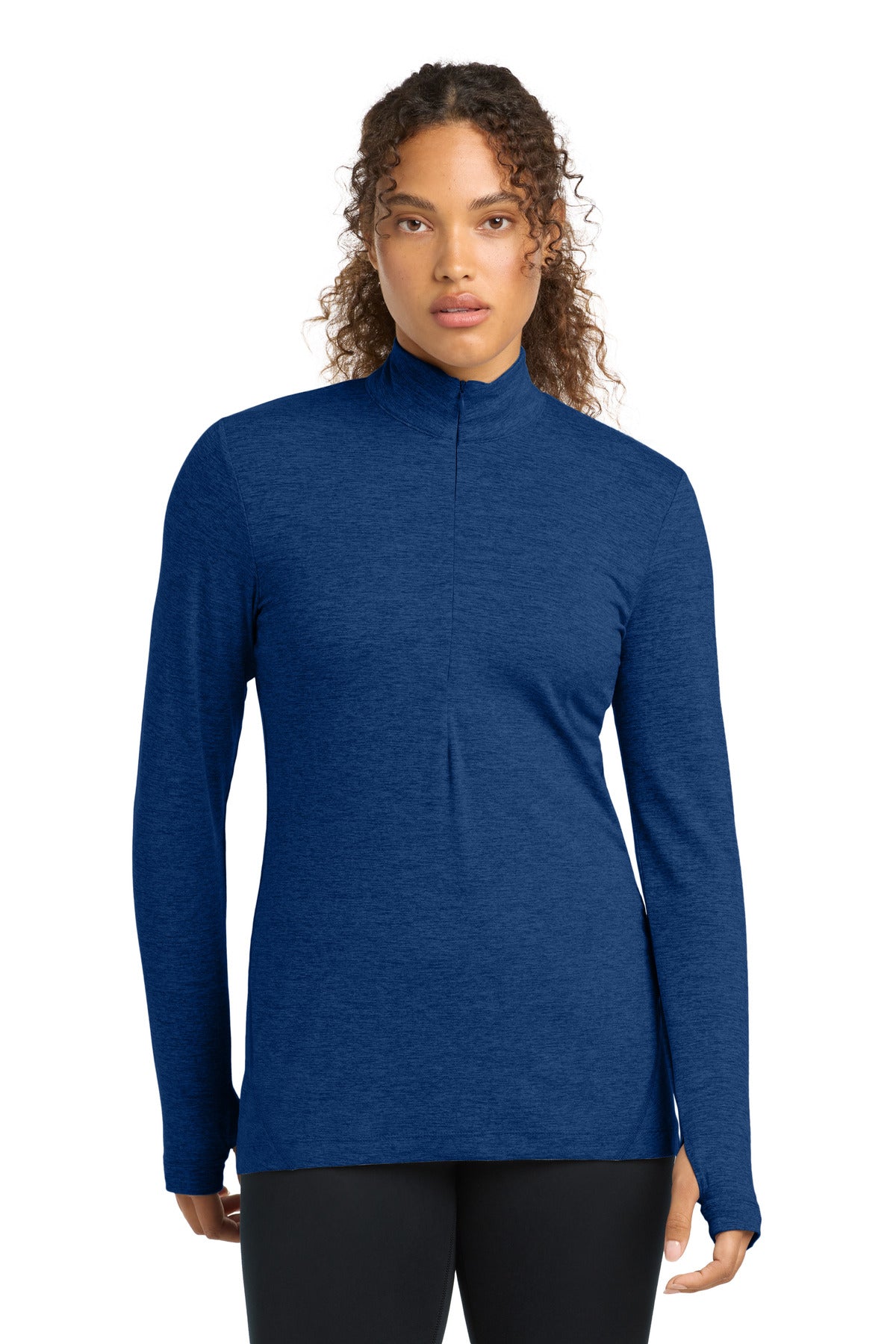 Sport-Tek® Women's Exchange 1.5 Long Sleeve 1/2-Zip