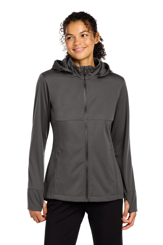 Sport-Tek® Women's Hooded Soft Shell Jacket