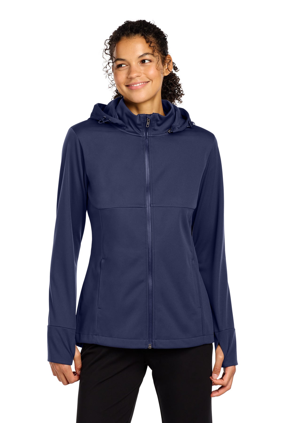 Sport-Tek® Women's Hooded Soft Shell Jacket