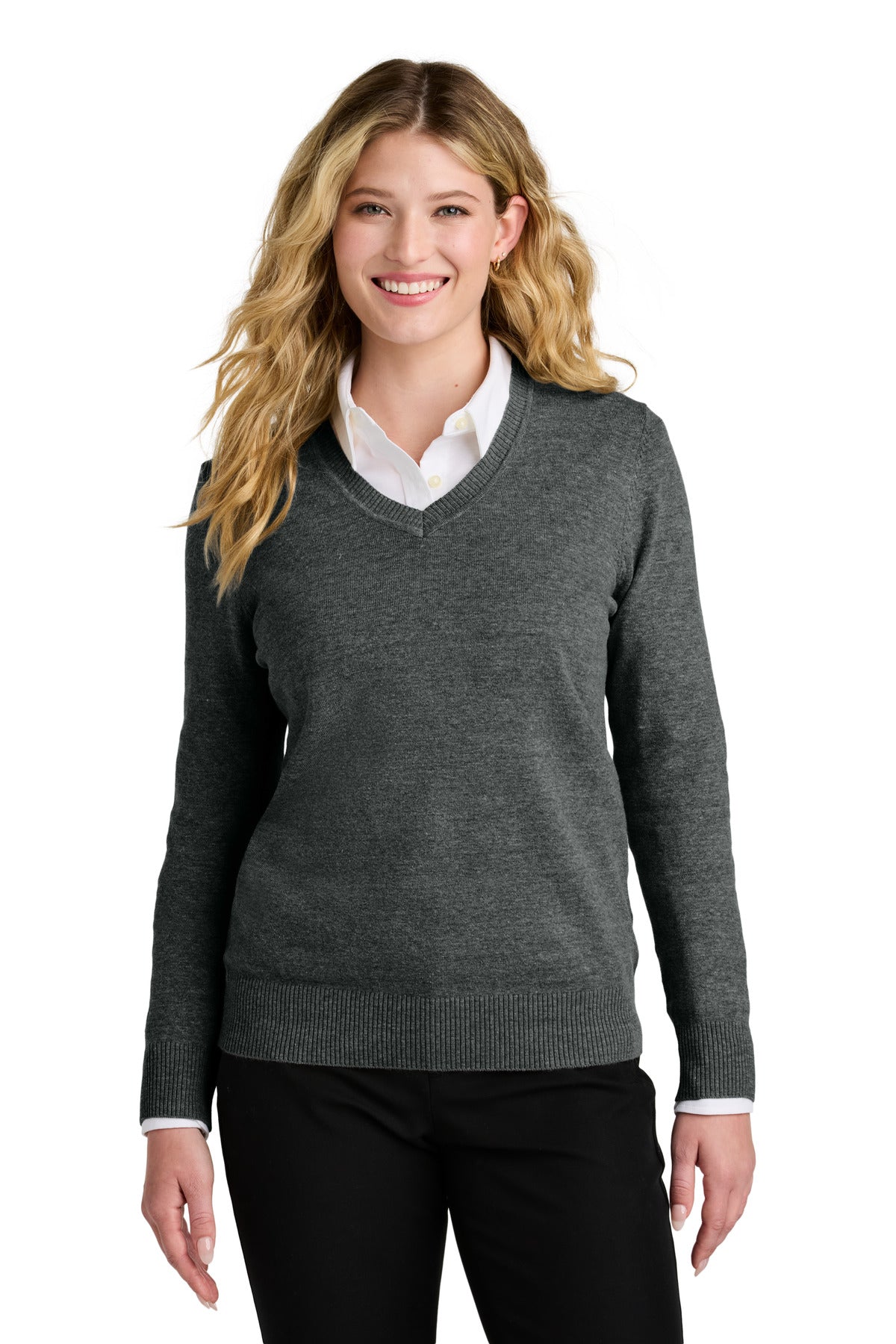 Port Authority? Women's Easy Care V-Neck Sweater LSW285