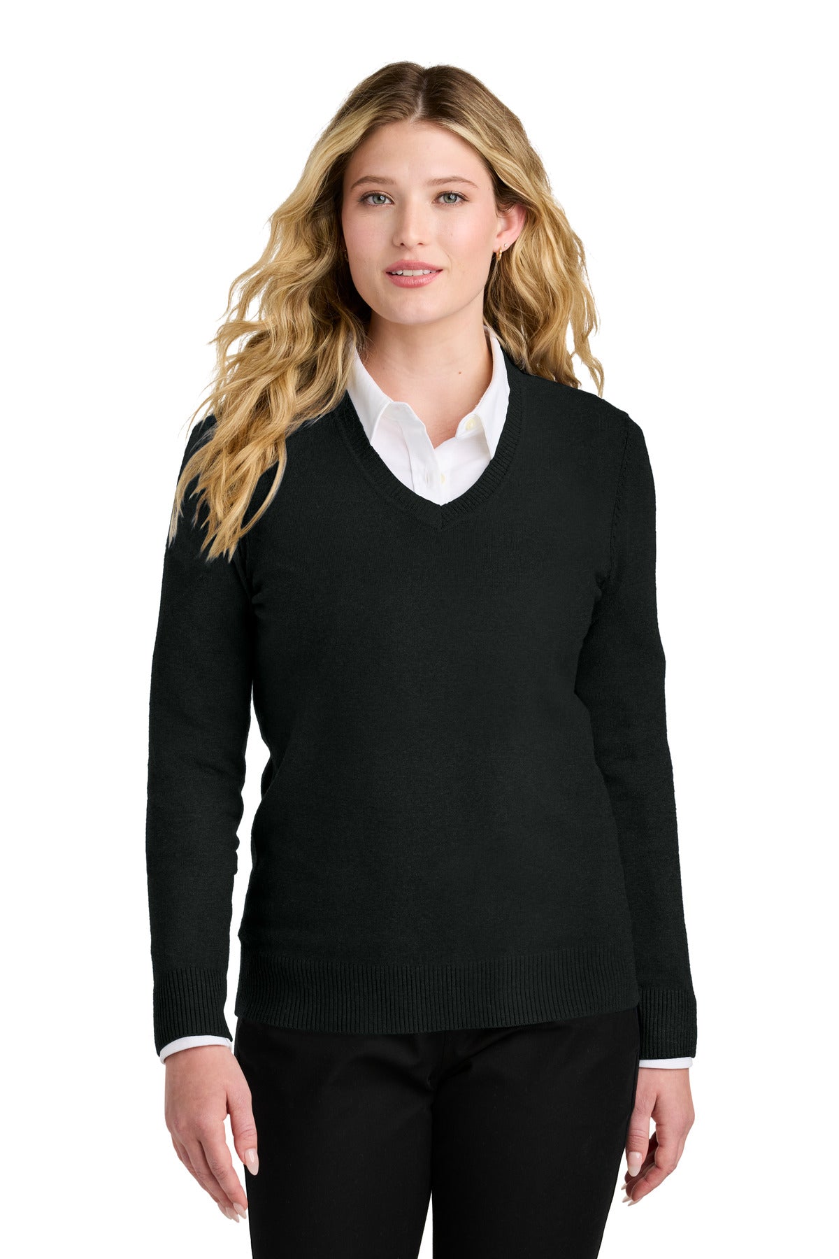 Port Authority? Women's Easy Care V-Neck Sweater LSW285