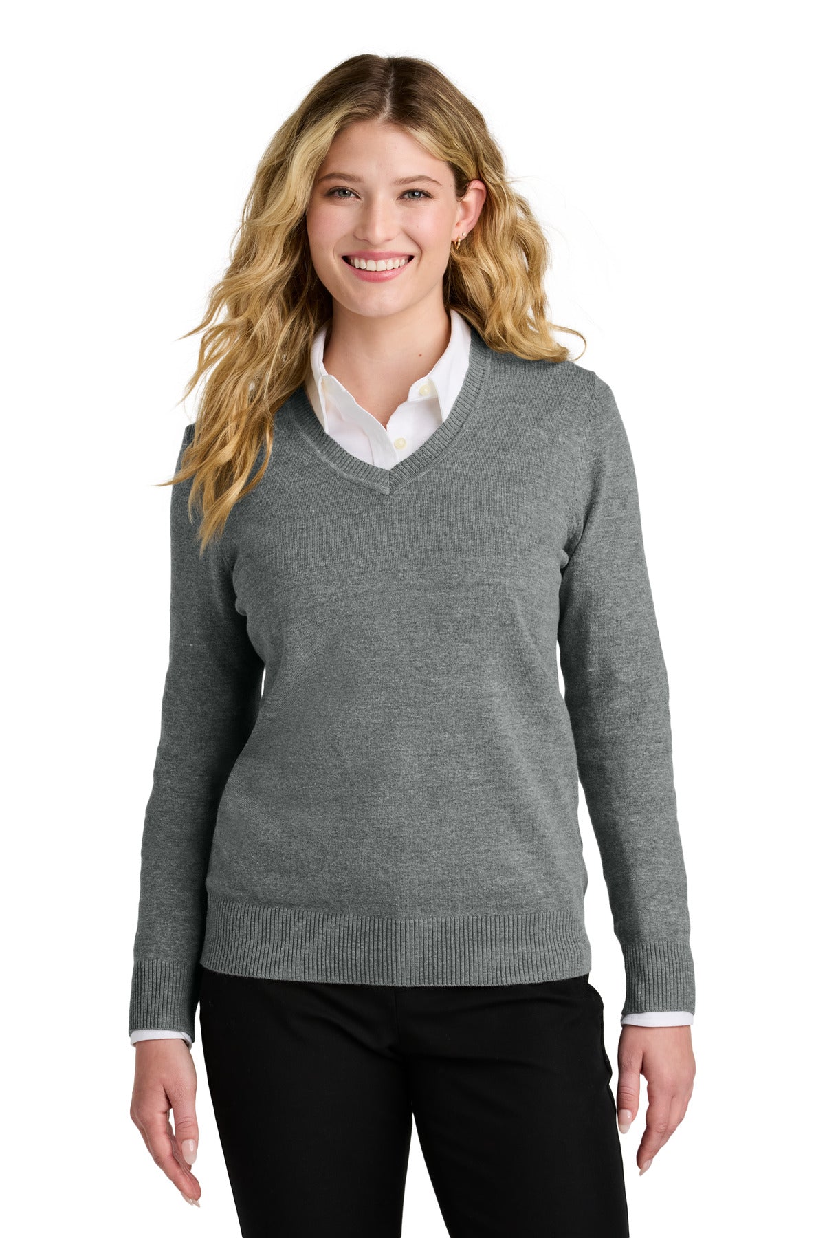 Port Authority? Women's Easy Care V-Neck Sweater LSW285
