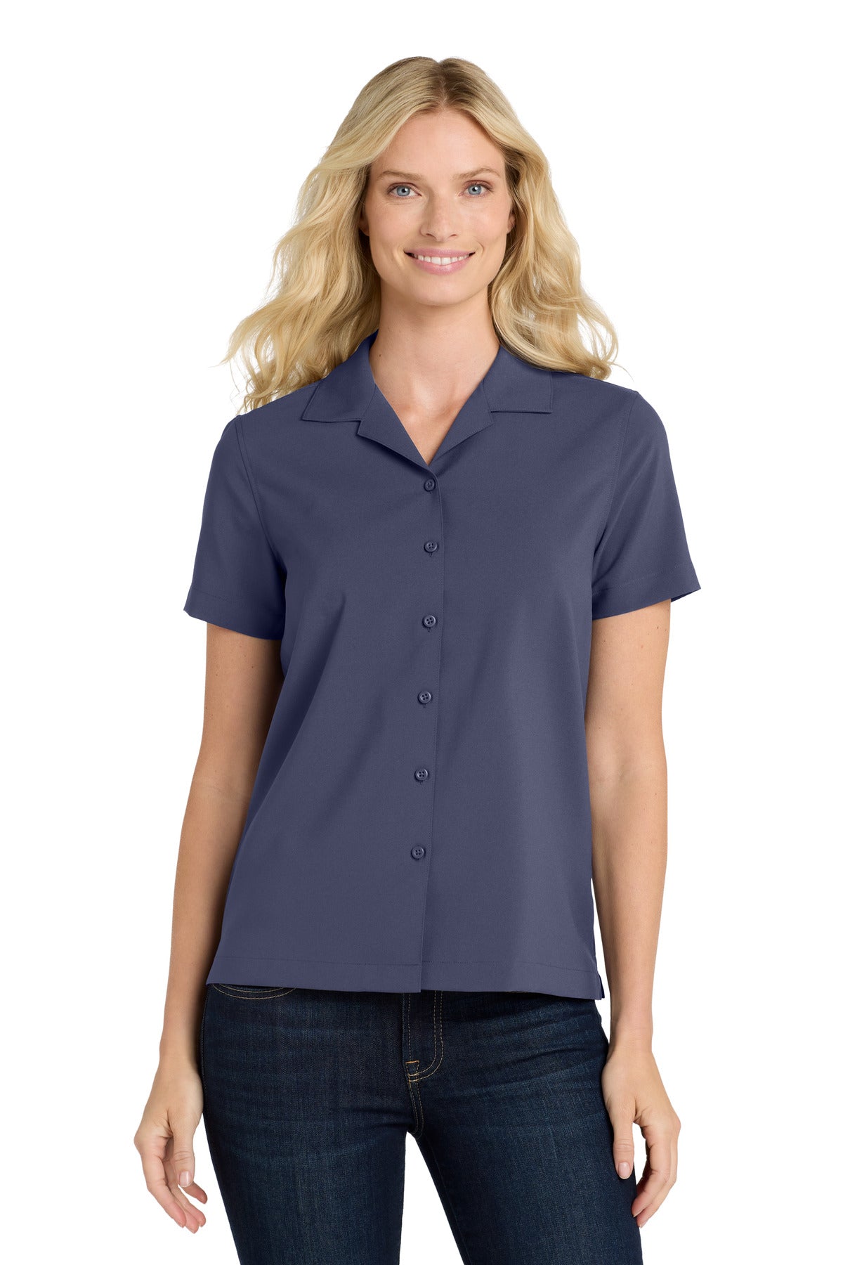Port Authority® Women's Short Sleeve Performance Staff Shirt