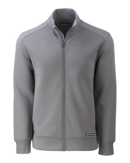 Cutter & Buck Roam Recycled Buttery-Soft Knit Mens Full Zip Jacket