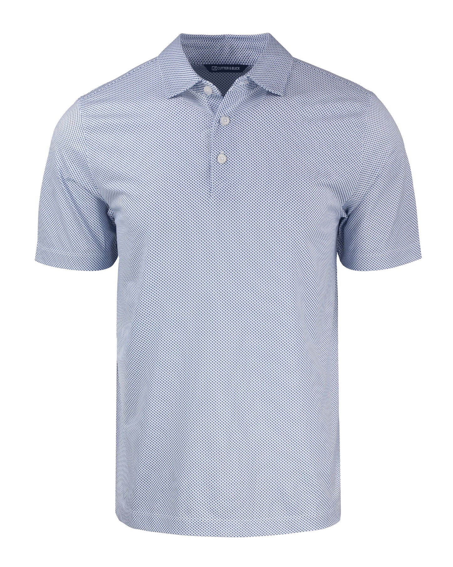 Cutter & Buck Pike Recycled Symmetry Print Mens Polo