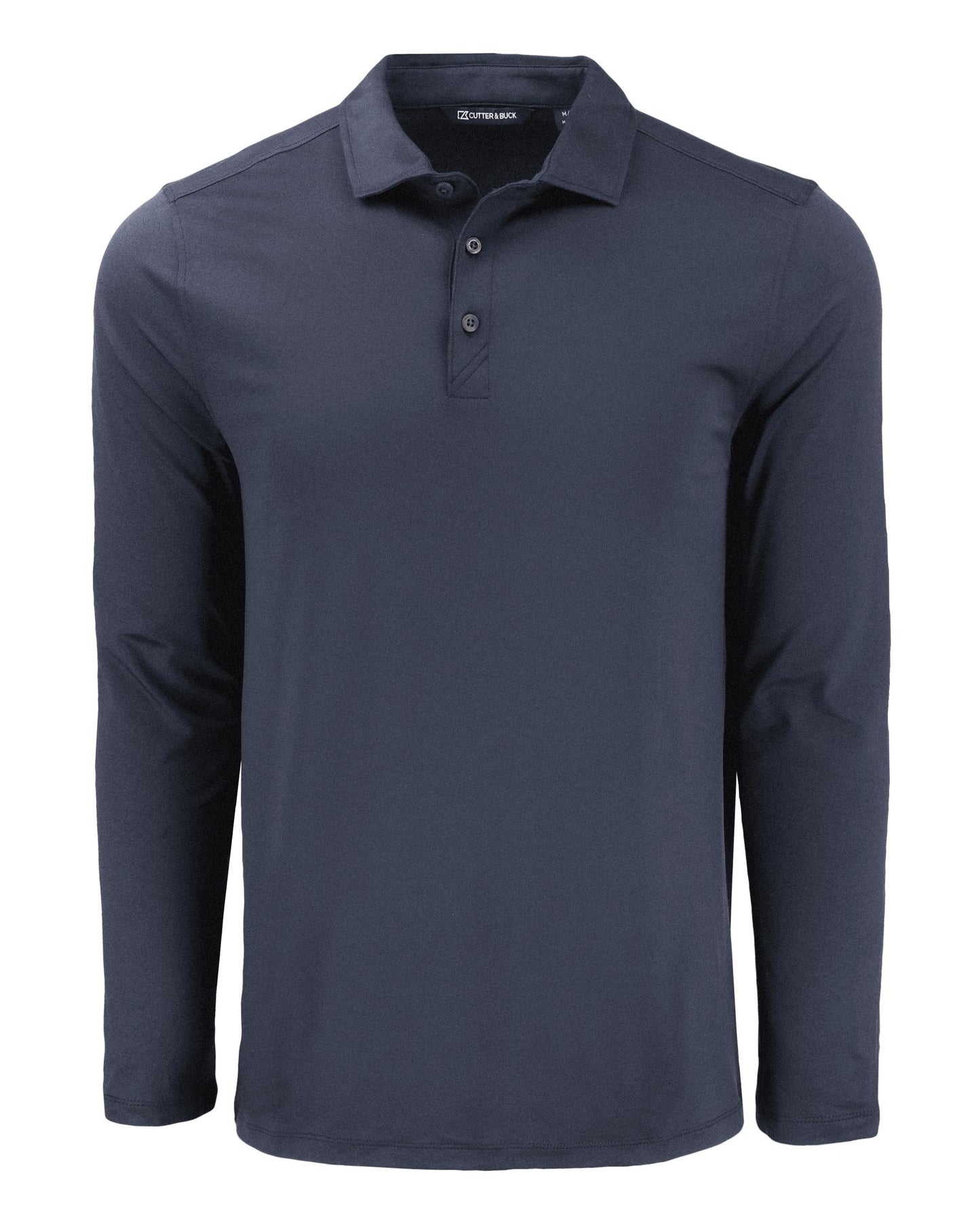 Cutter & Buck Coastline Recycled Double Peached Mens Long Sleeve Polo