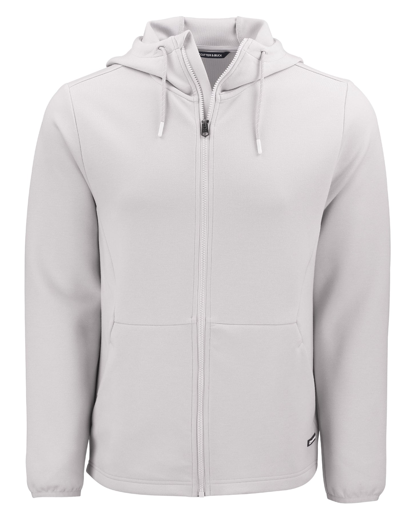 Cutter & Buck Roam Recycled Buttery-Soft Knit Mens Full Zip Hooded Jacket