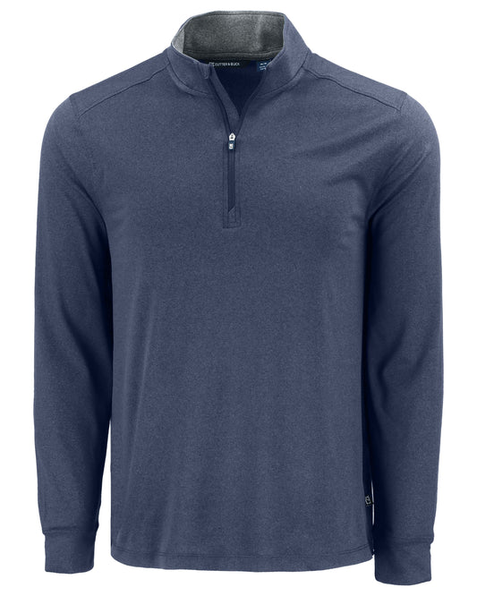 Cutter & Buck Forge Recycled Four-Way Stretch Mens Big & Tall Quarter Zip Pullover Big & Tall