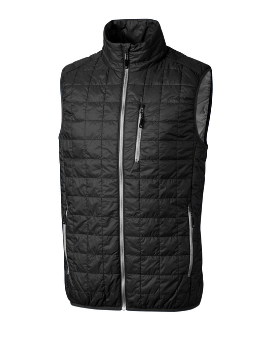 Cutter & Buck Rainier Recycled Insulated Puffer Mens Full Zip Vest