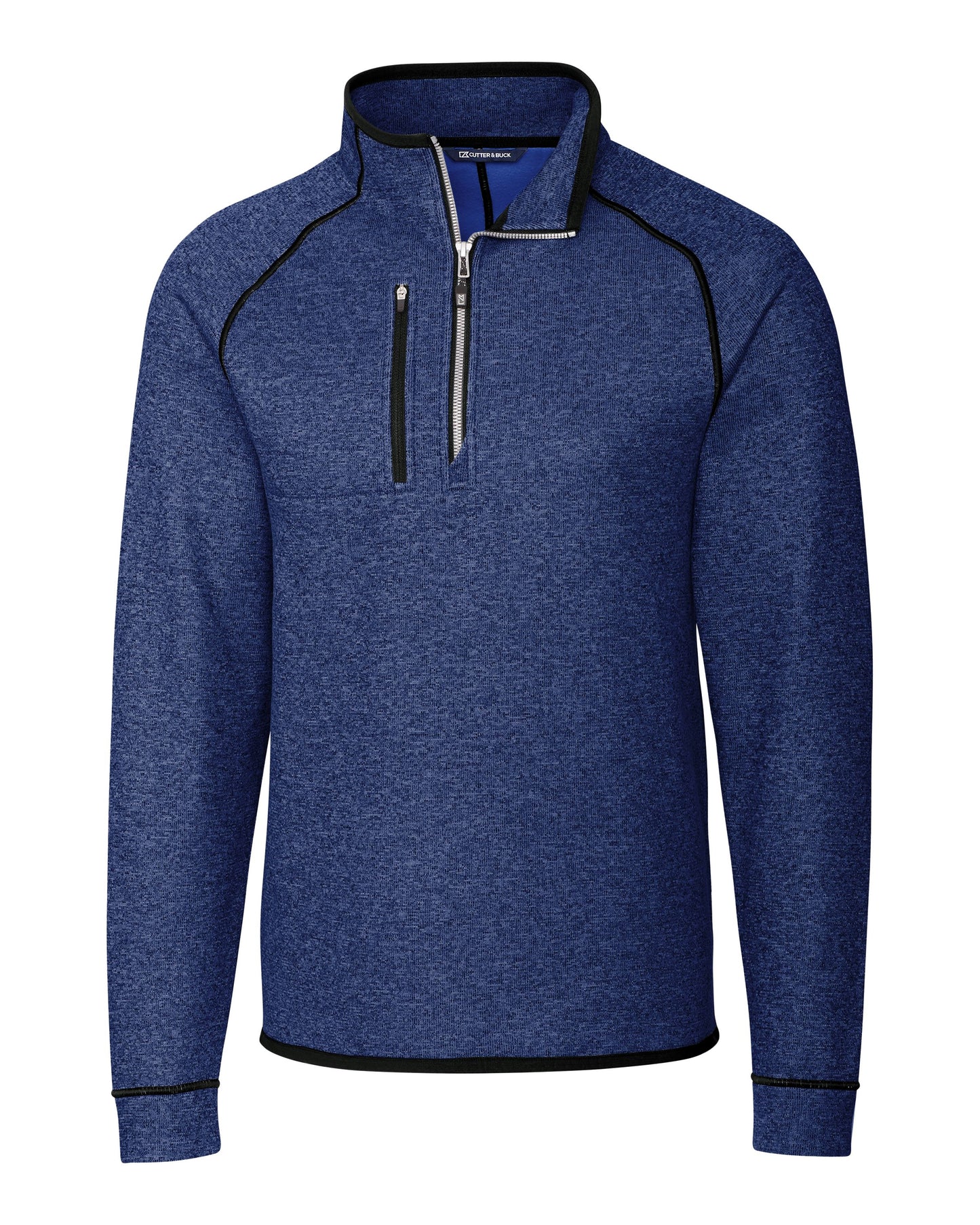 Cutter & Buck Mainsail Sweater-Knit Mens Half Zip Jacket