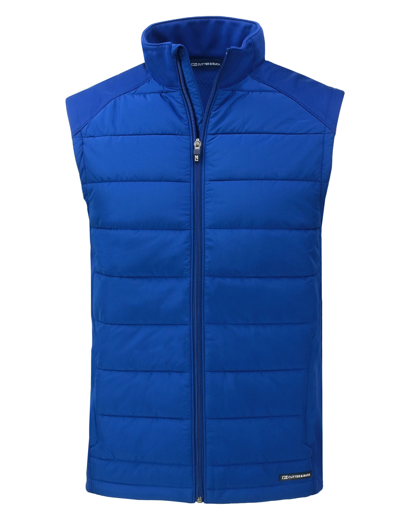 Cutter & Buck Evoke Epic Versatility Recycled Hybrid Softshell Mens Full Zip Vest