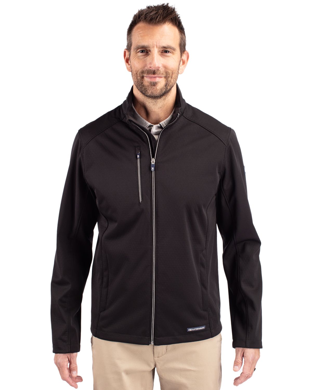 Cutter & Buck Evoke Softshell Recycled Full Zip Mens Jacket - MCO00078