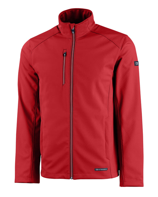 Cutter & Buck Evoke Epic Versatility Recycled Softshell Mens Full Zip Jacket