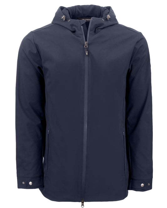 Cutter & Buck Camano Recycled Everyday Stretch Water Resistant Mens Full Zip Jacket
