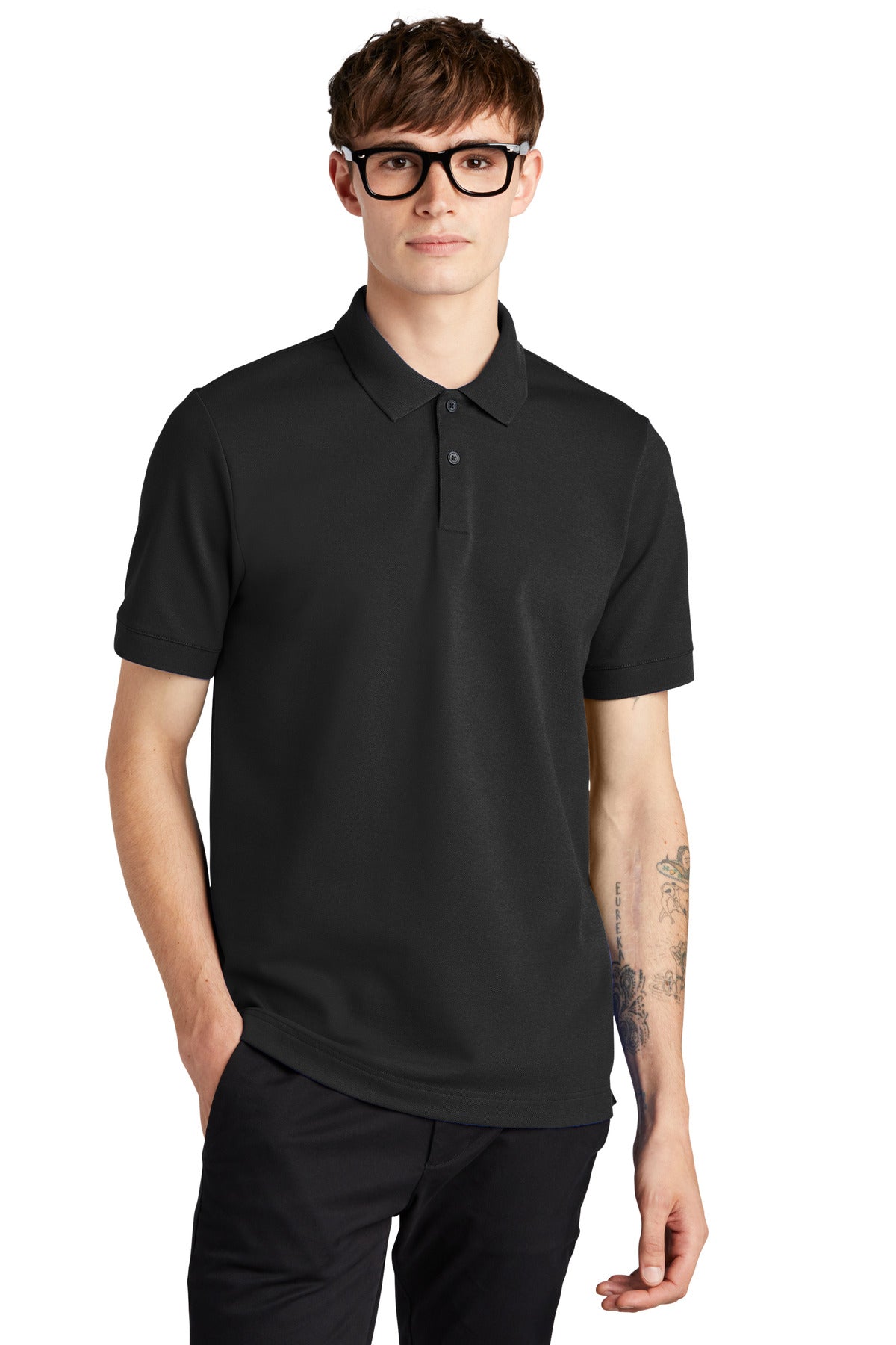 Mercer+Mettle? Stretch Heavyweight Pique Polo MM1000