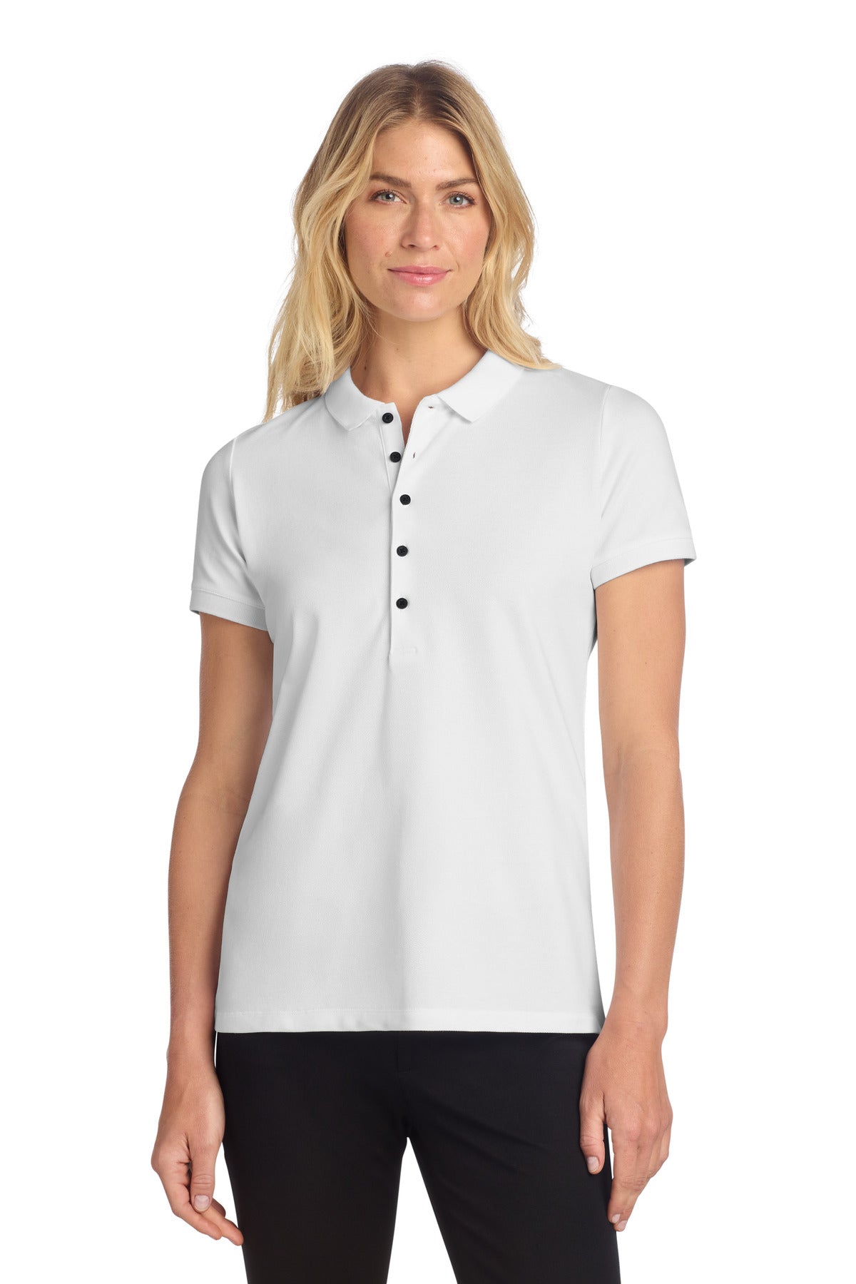 Mercer+Mettle® Women's Stretch Heavyweight Pique Polo