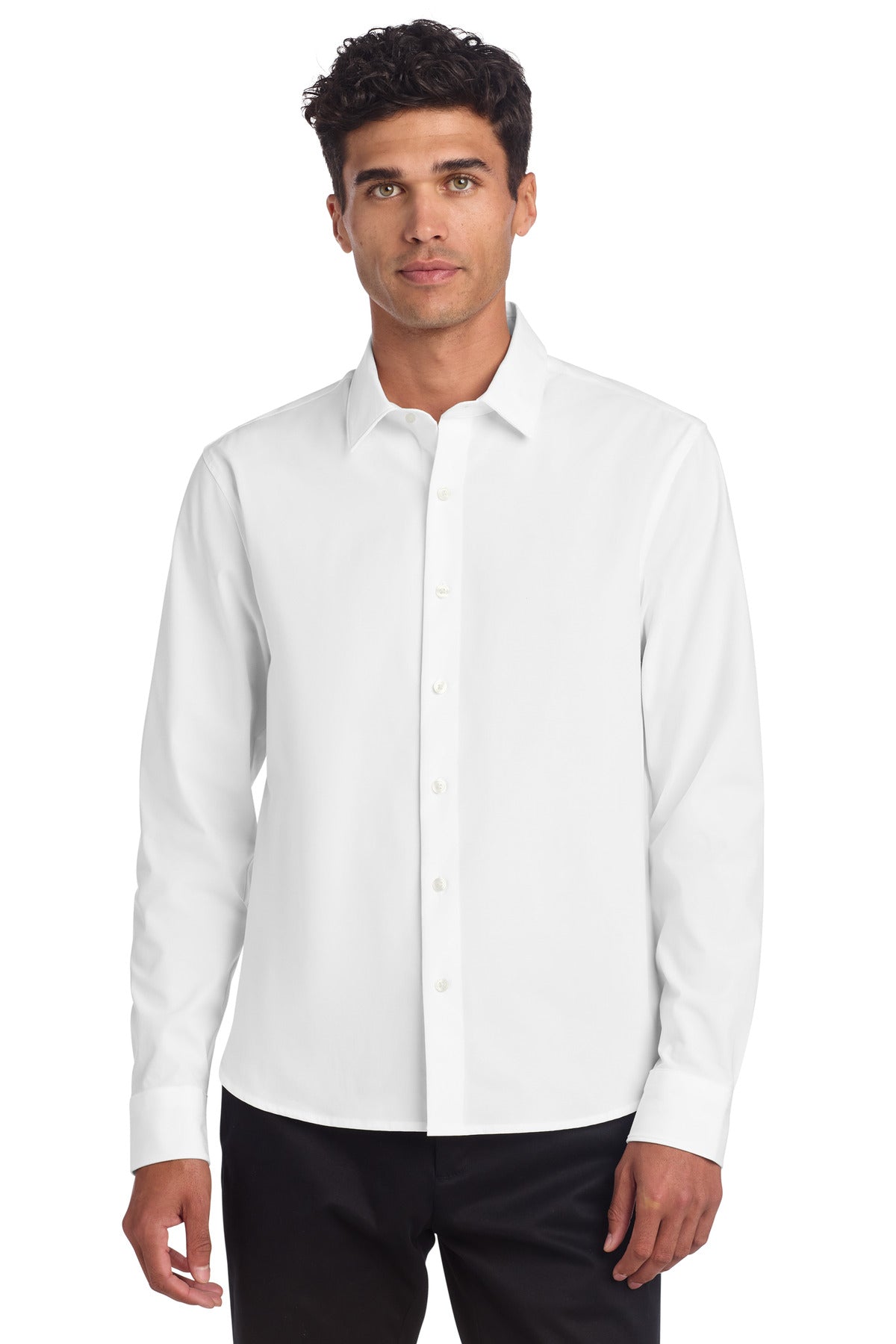 Mercer+Mettle® Long Sleeve Stretch Woven Shirt
