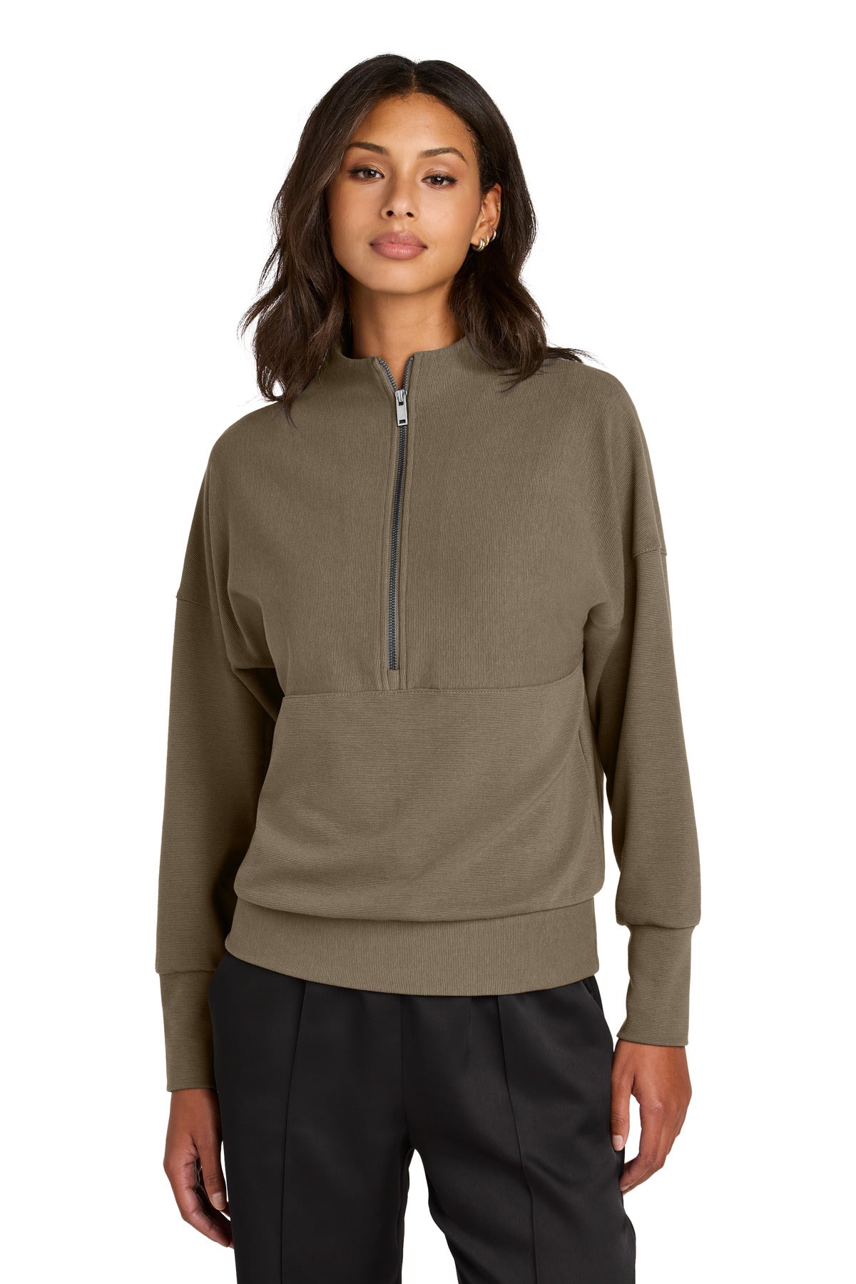 Mercer+Mettle® Women's Linear Texture 1/4-Zip
