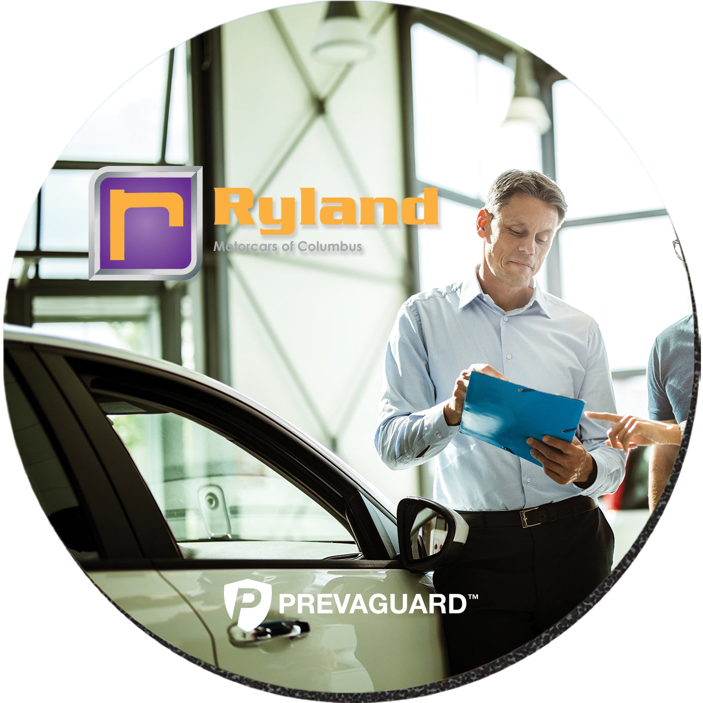 Good Value PrevaGuard Mouse Pad 8 Round-MPAB3A