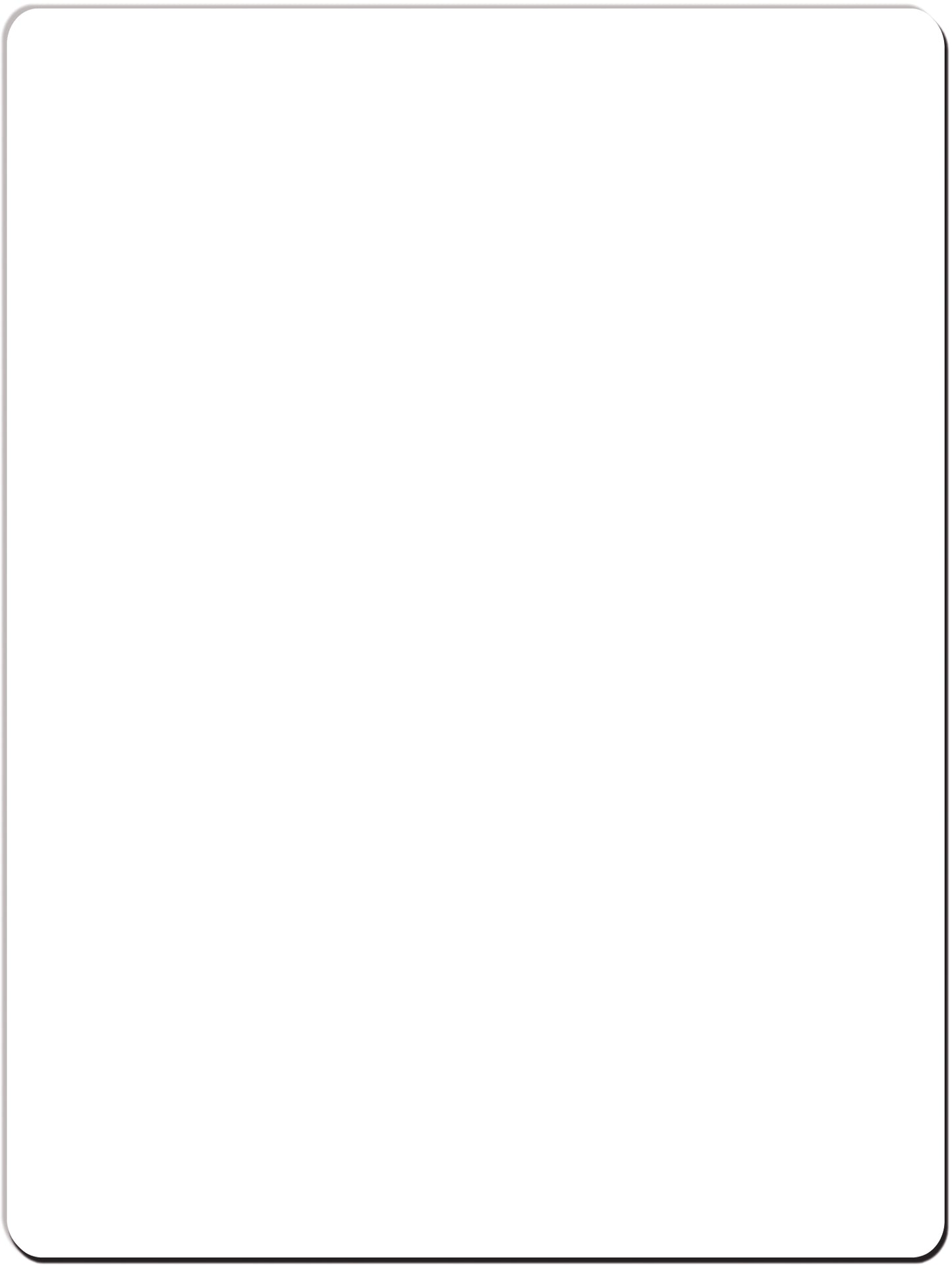 Good Value Ultra Thin Firm Mouse Pad 6 x 8-MPUT7
