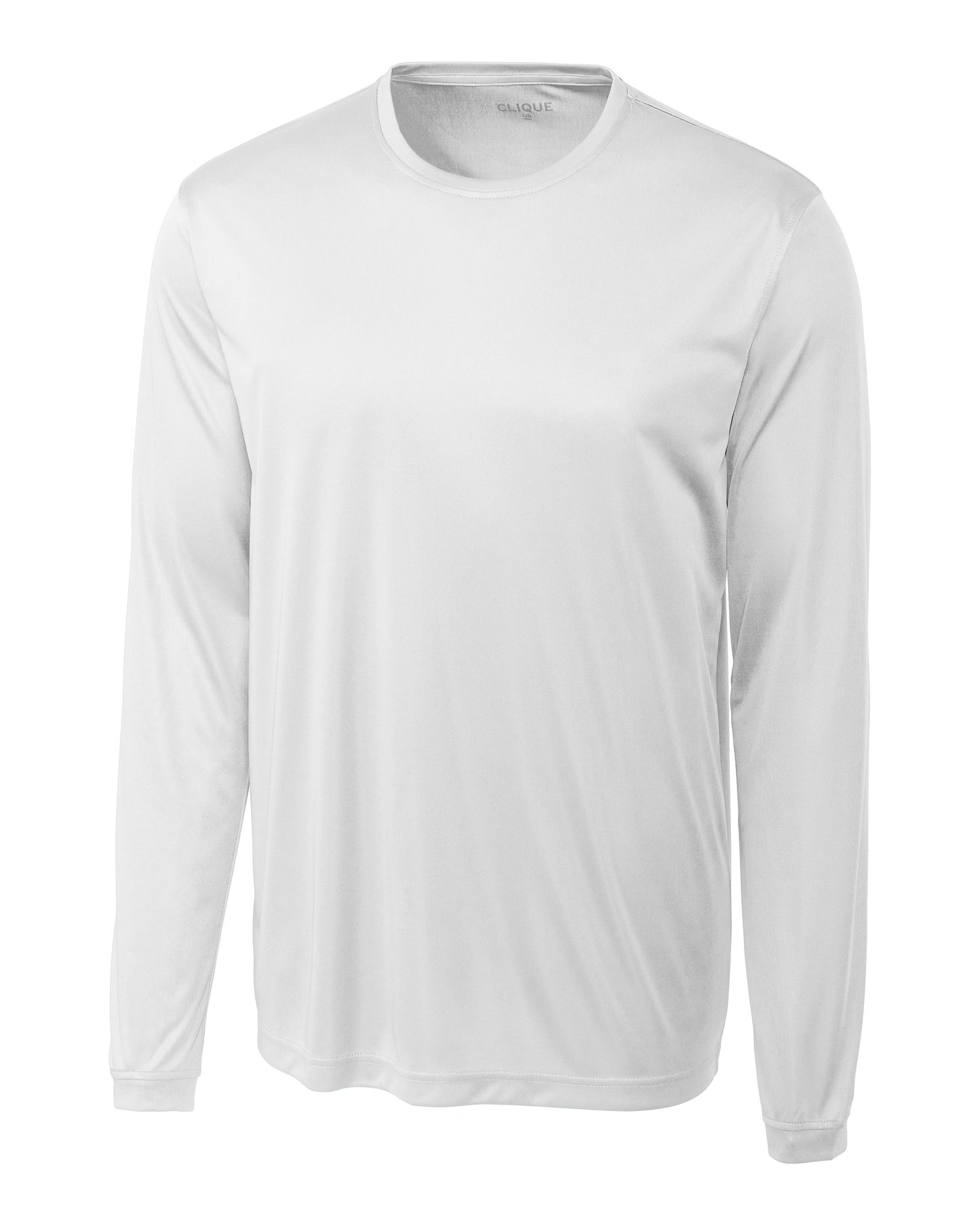 Clique Spin Solution-dyed Performance Jersey Mens Long Sleeve Tee