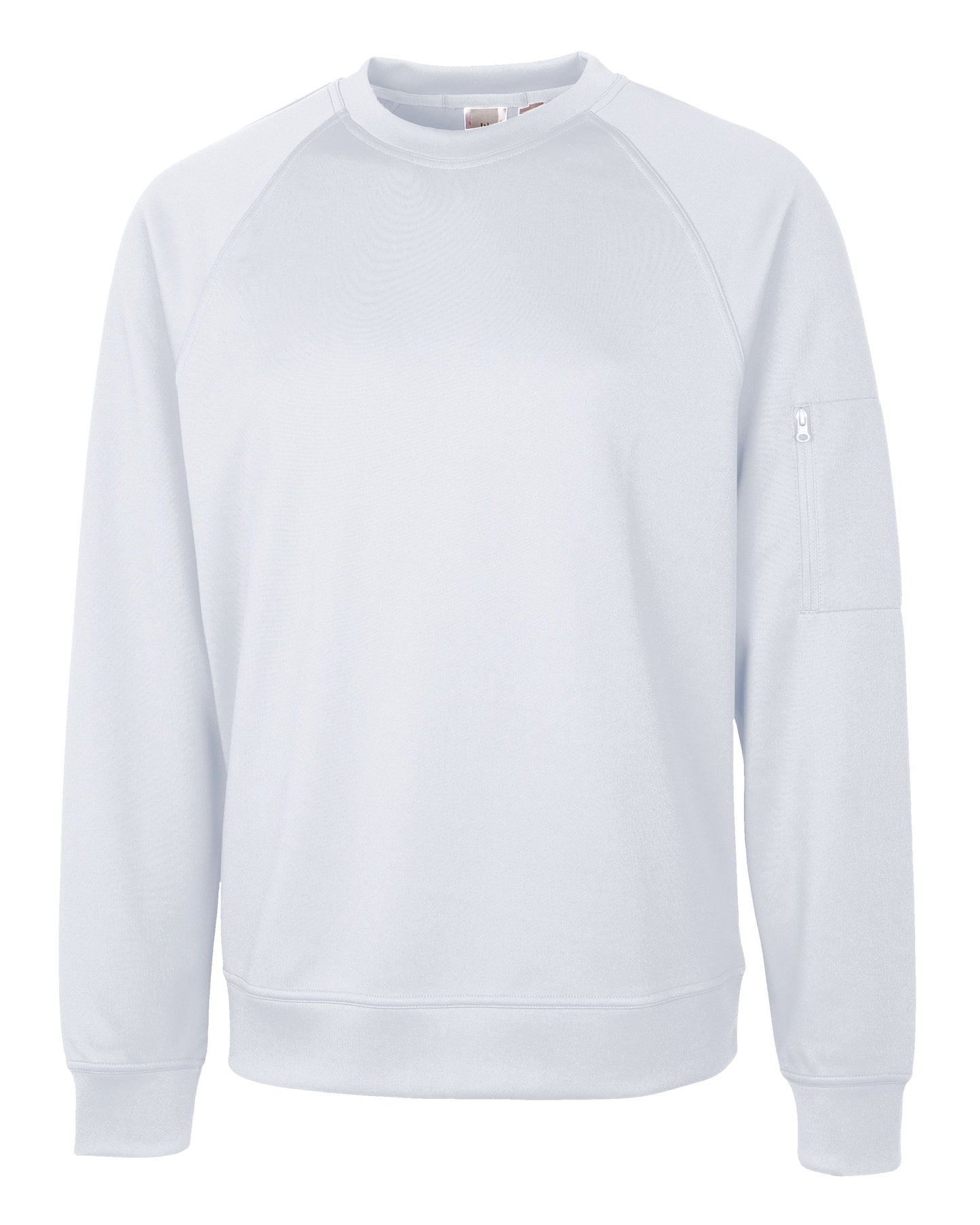 Clique Lift Solution-dyed Performance Unisex Crewneck Sweatshirt