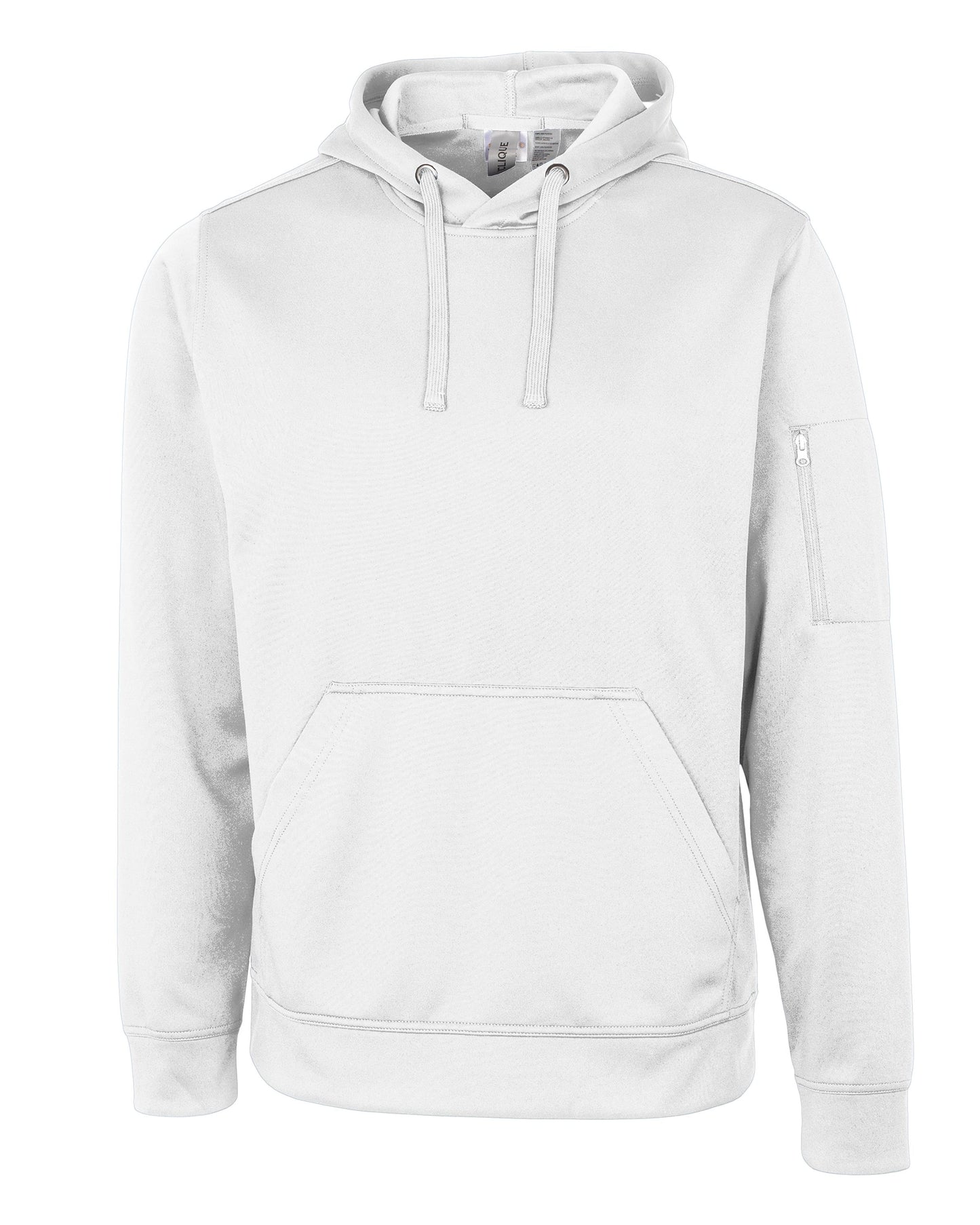 Clique Lift Solution-dyed Performance Unisex Hooded Pullover Sweatshirt