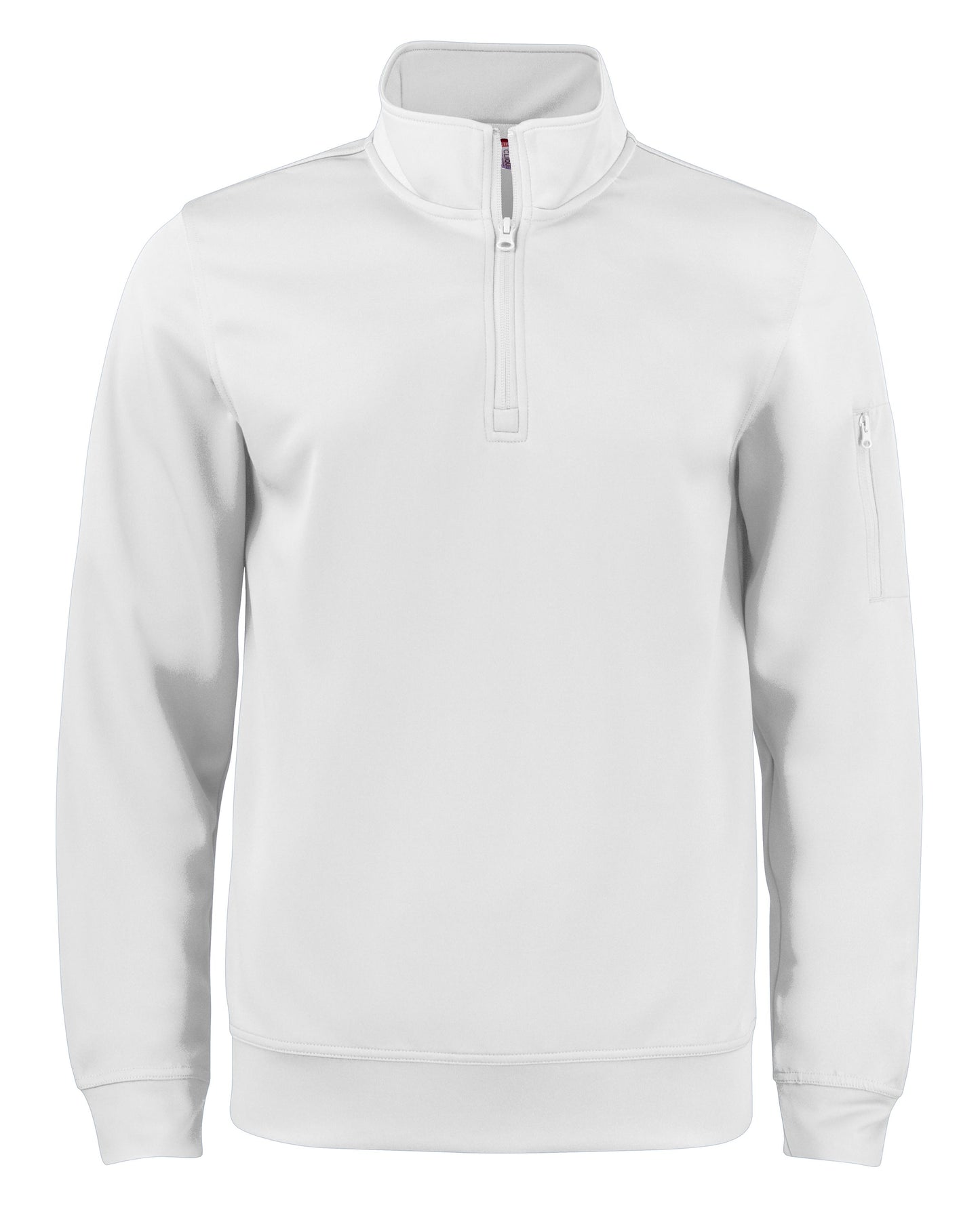 Clique Lift Solution-dyed Performance Unisex Half Zip Sweatshirt