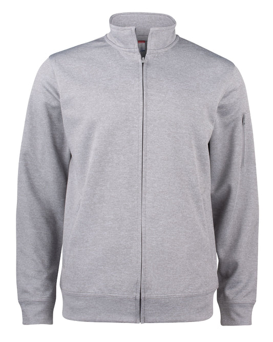 Clique Lift Solution-dyed Performance Unisex Full Zip Sweatshirt