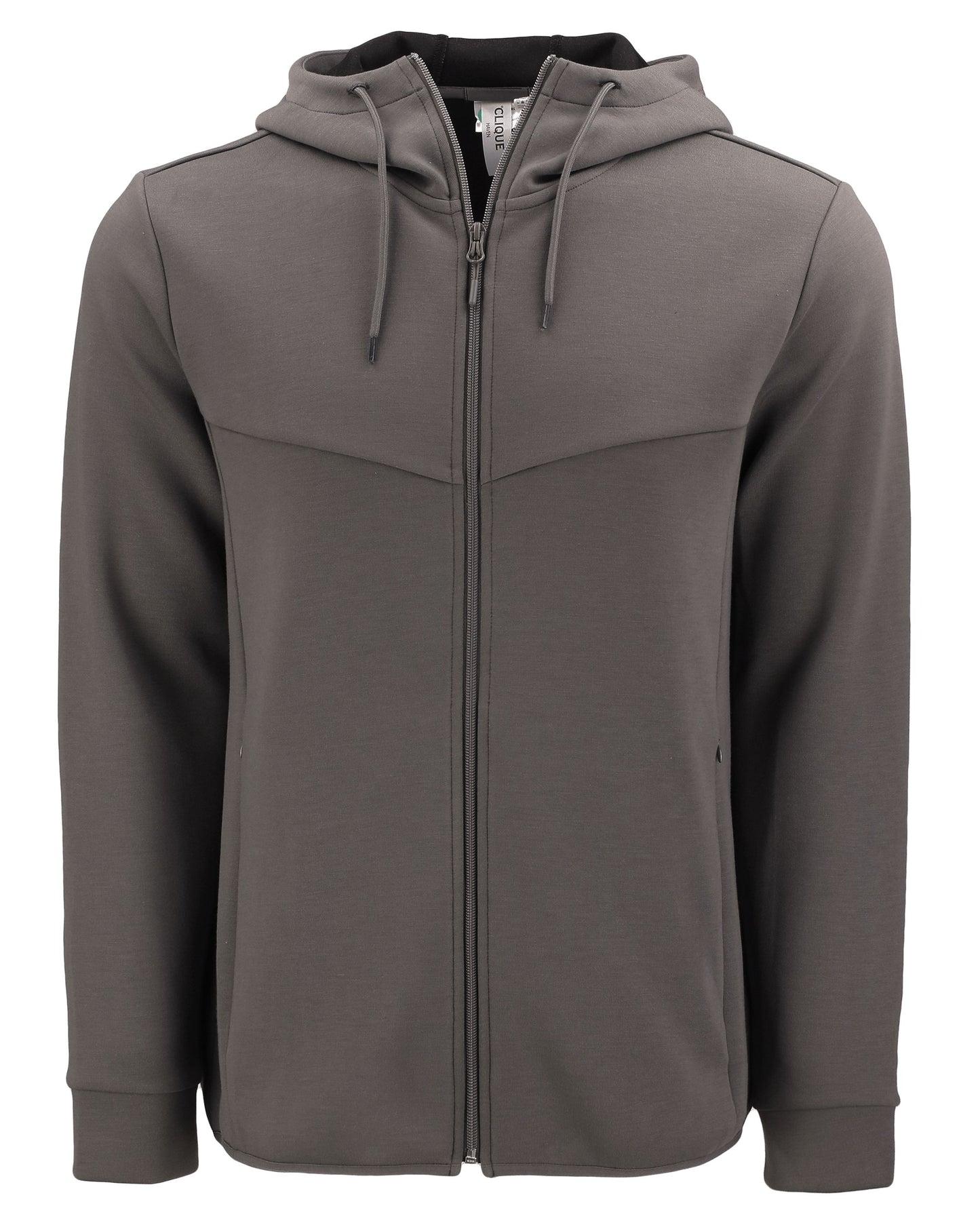 Clique Haven Recycled Mens Full Zip Hooded Sweatshirt